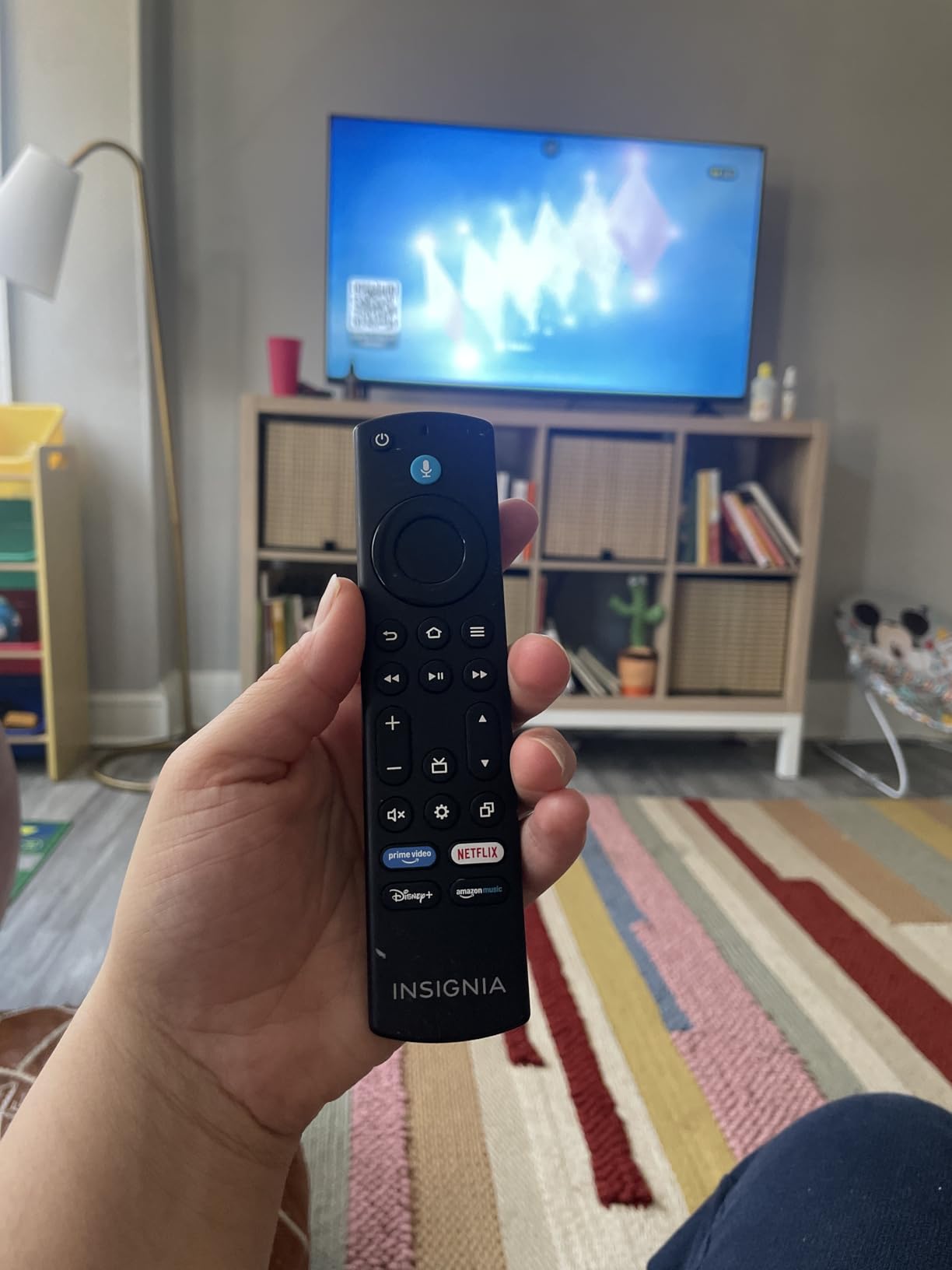 INSIGNIA 65-inch Class F50 Series LED 4K UHD Smart Fire TV with Alexa Voice Remote (NS-65F501NA26) customer photo 1