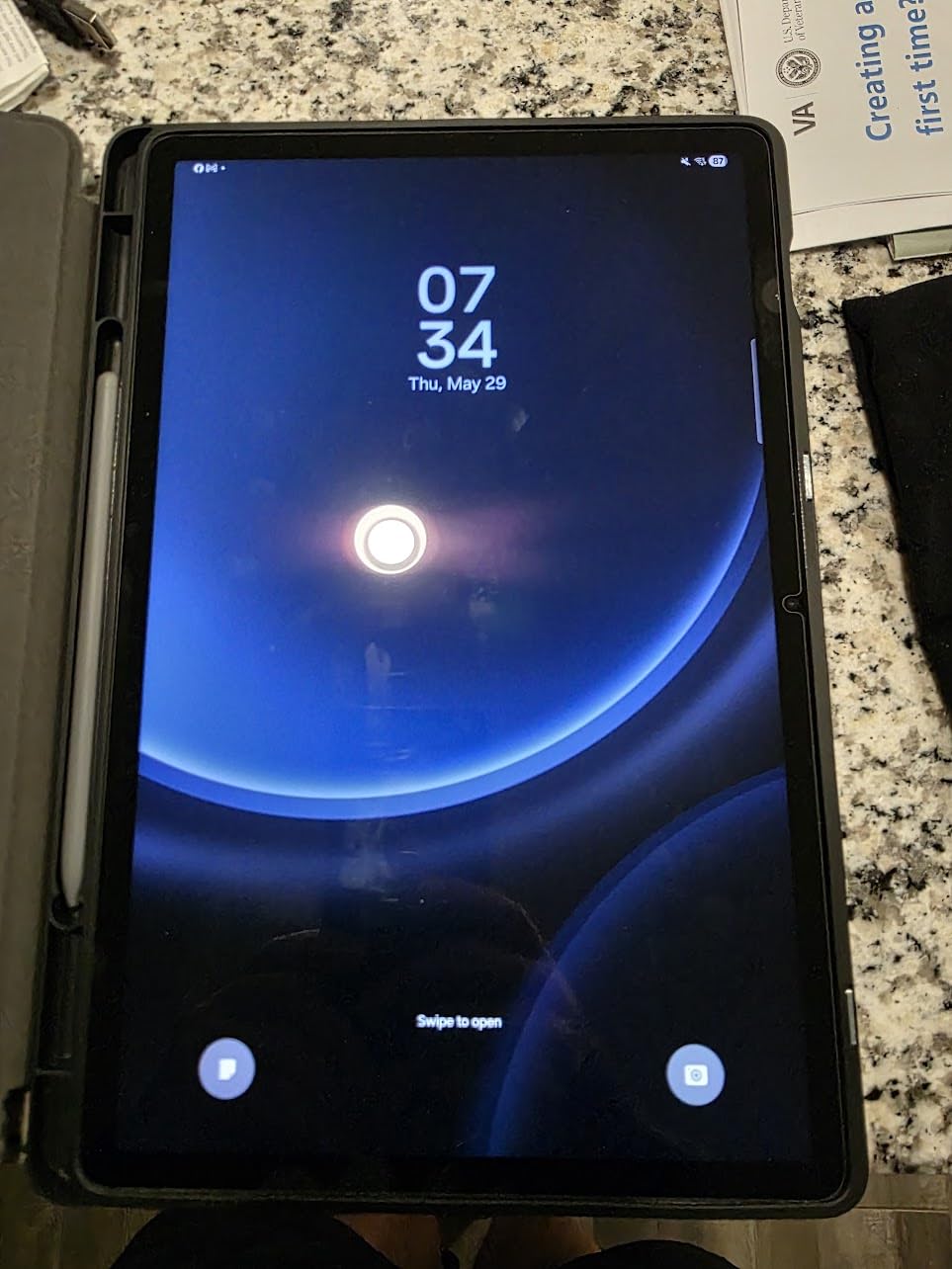 Samsung Galaxy Tab S9 FE+ Plus Android Tablet (12.4-inch Touchscreen, 8GB RAM, 256GB Storage, Long Battery Life, S Pen, 1 Front Camera + 2 Rear Cameras, Lightweight Durable Design) SM-X610 customer photo 2