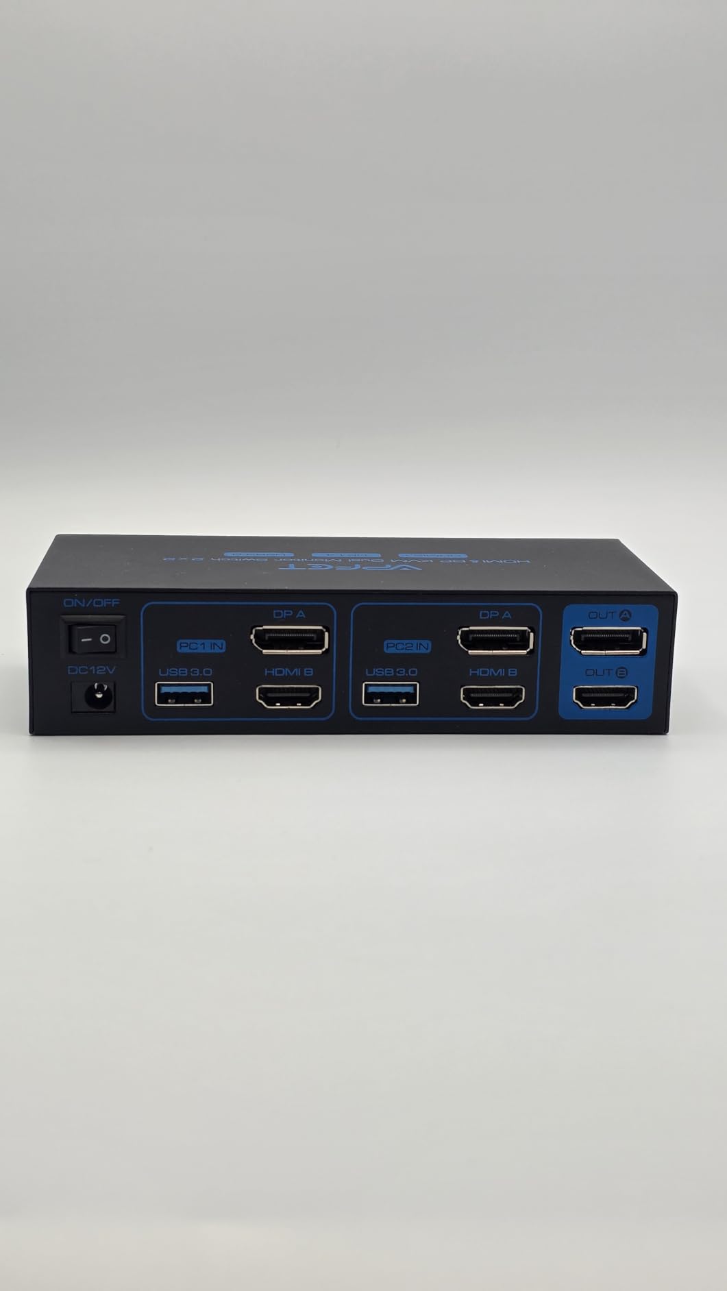 4K@120Hz Kvm Switch 2 Monitors 2 Computers 8K@60Hz HDMI Displayport Dual Monitor KVM Switches 2 Ports for 2 PC Share Mouse Keyboard and 2 Screens with USB 3.0 Cables and Extended Controller customer photo 2
