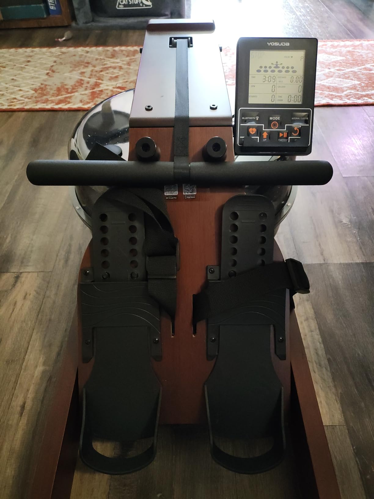 YOSUDA Water Rowing Machine for Home Use customer photo 2