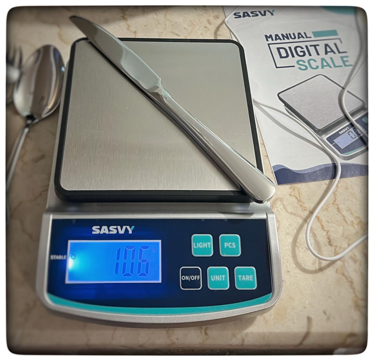 Digital Lab Scale 1000g x 0.01g oz/g/ct/DWT/tl/gn/ozt Precision Electronic Scientific Scale Analytical Balance for Laboratory Jewelry Kitchen customer photo 1