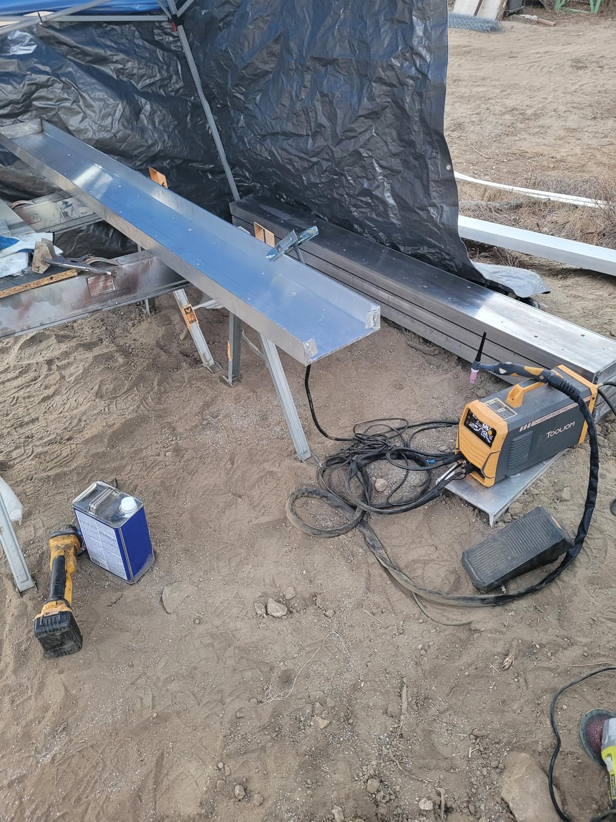 TOOLIOM 220A Cold TIG Welder with DC Pulse, 7 In 1 Cold Spot Lift TIG/Stick Welder with IGBT Inverter, 110&220V Welding Machine with Large Digital Display 2T/4T/4T PRT Mode TIG Welding Equipment customer photo 1