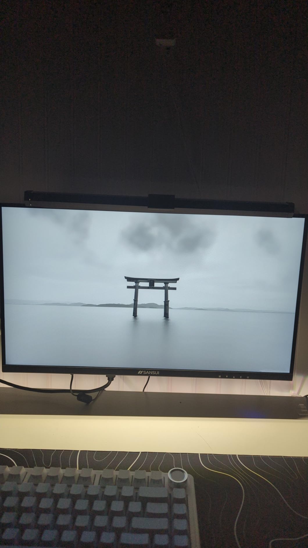 SANSUI Gaming Monitor 27 inch 1440p 300Hz 240Hz, WQHD Fast IPS 1ms Computer Monitor, FreeSync Premium | Brightness 400Nits | 130% sRGB | 10Bits | HDR | ErgoStand | VESA Mount | 2×DP 1.4 & 2×HDMI customer photo 2