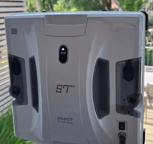 HOBOT S7 Pro Window Cleaning Robot | Dual Mop Polish Hand Wiping Technology, 15nm Ultrasonic Spray, 4800Pa Suction | Automatic Window Washer Robot for Framed/Frameless Glass, Indoor & Outdoor Use customer photo 2