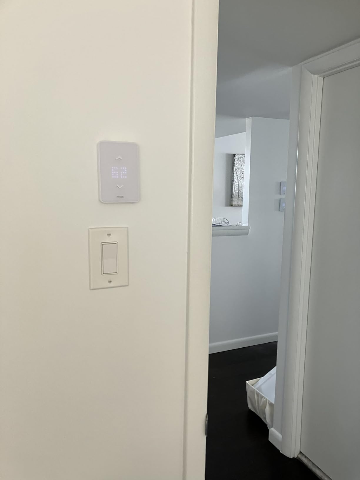 Mysa Smart Thermostat LITE - Line Voltage Electric Baseboard Heater Thermostat 120V/240V | DIY Install | HomeKit, Alexa, Google | Wi-Fi Programmable customer photo 2