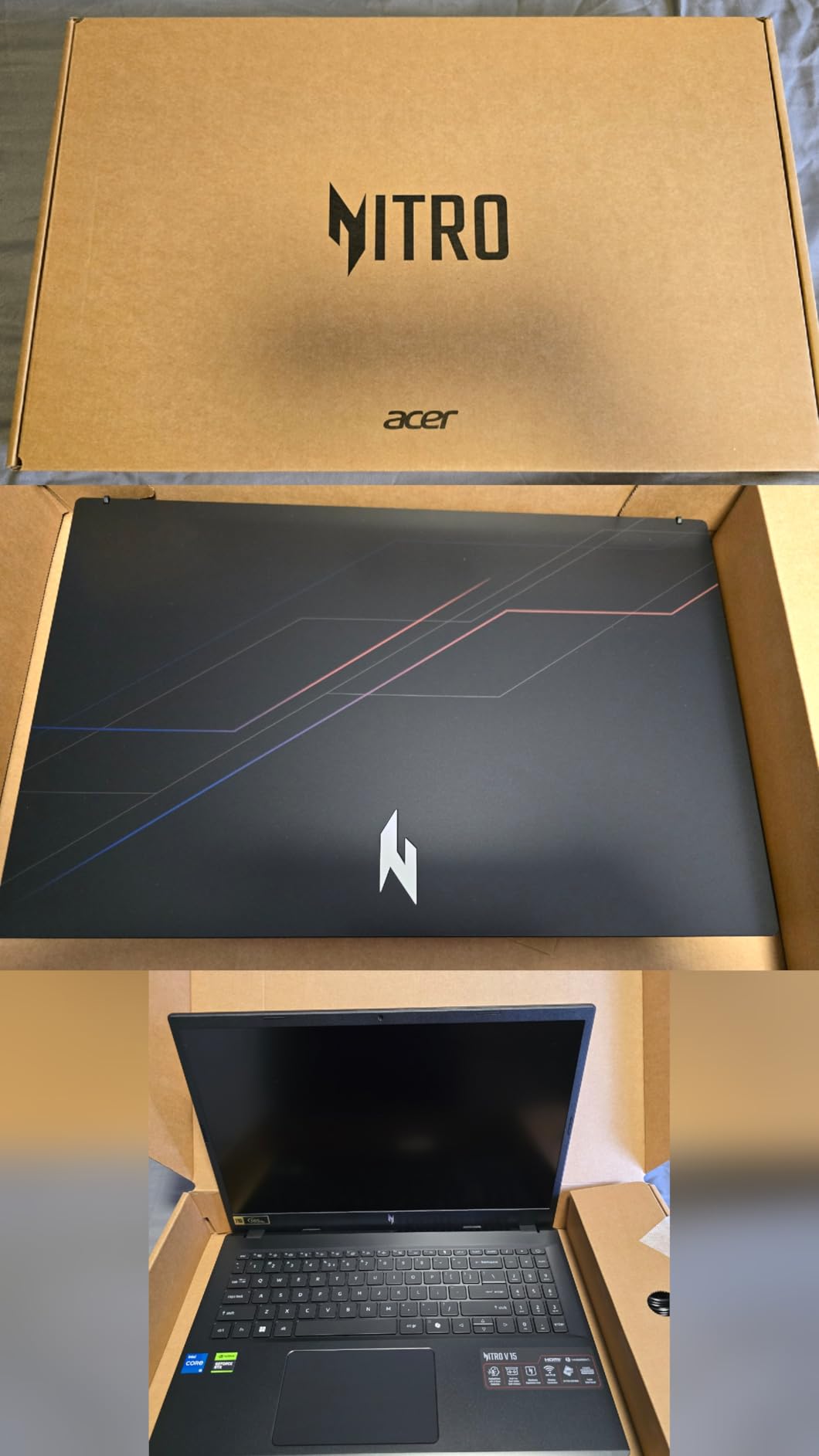 Acer Nitro V Gaming Laptop - Intel Core i5-13420H - NVIDIA GeForce RTX 4050 - 15.6