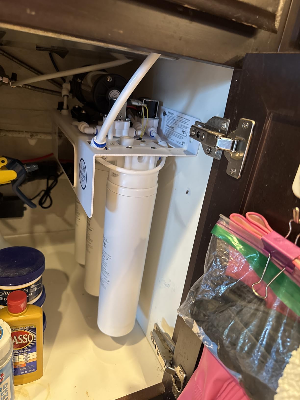 Waterdrop T3-M Remineralization Reverse Osmosis Water Filter, NSF/ANSI 372 Certified, 9-Stage Undersink RO System, 450 GPD Tankless RO Water Filtration System, 2:1 Pure to Drain, Plug-in Required customer photo 2