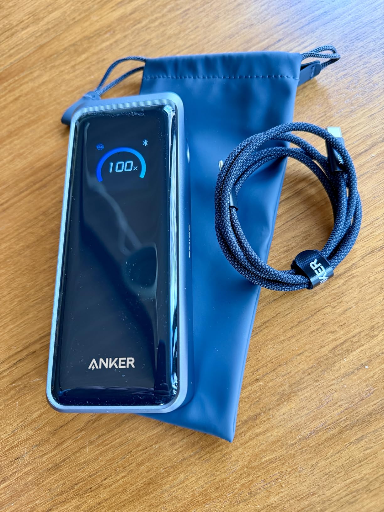 Anker Prime Power Bank, 26,250mAh 3-Port Portable Charger with 300W Max Output, Two-Way Charging, TSA-Approved customer photo 2