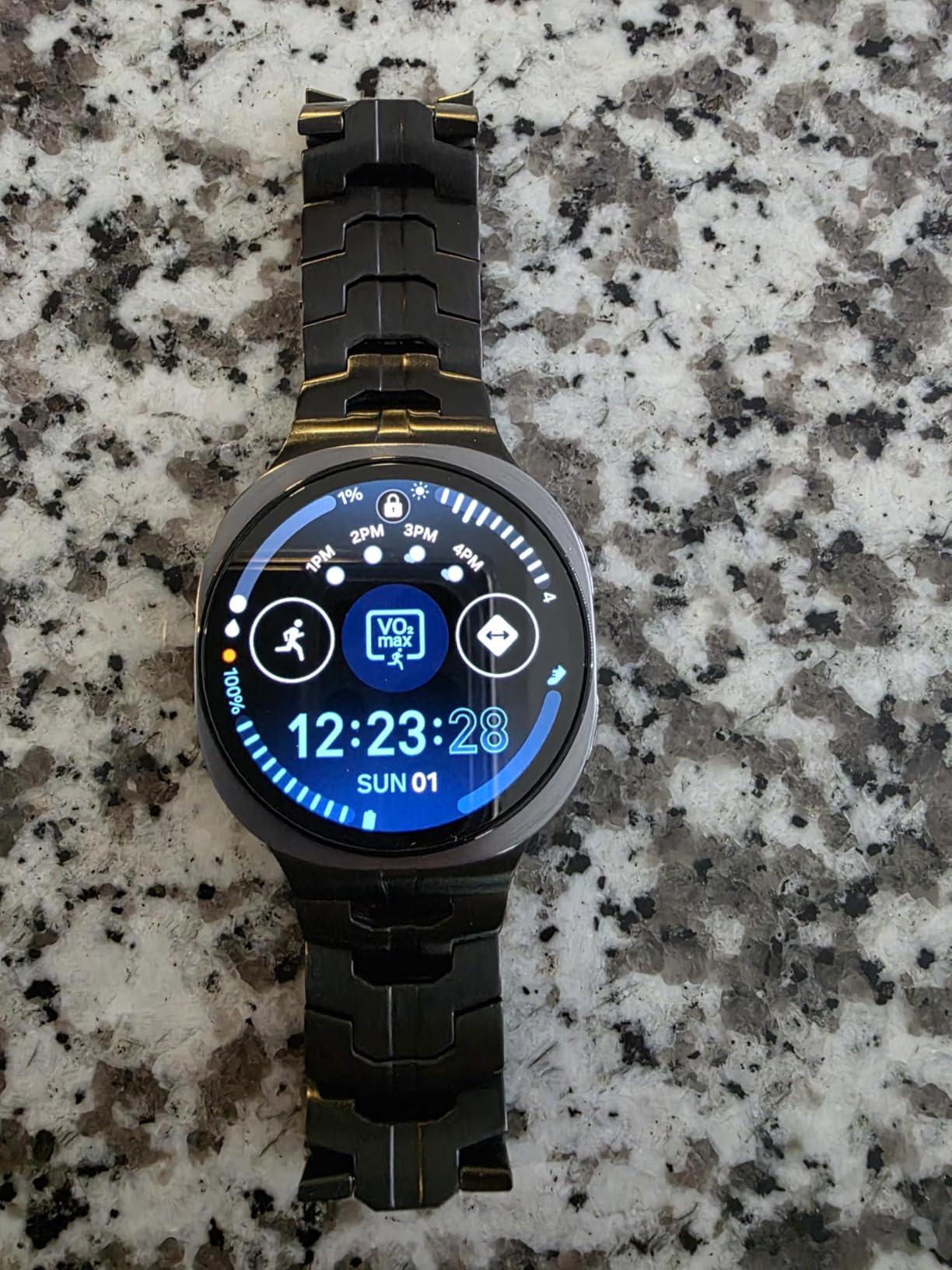 Galaxy Watch 8 (2025) 44mm Bluetooth Smartwatch, Cushion Design, Fitness Tracker, Sleep Coaching, Running Coach, Energy Score, Heart Rate Tracking, Graphite [US Version, 2 Yr Warranty] customer photo 1