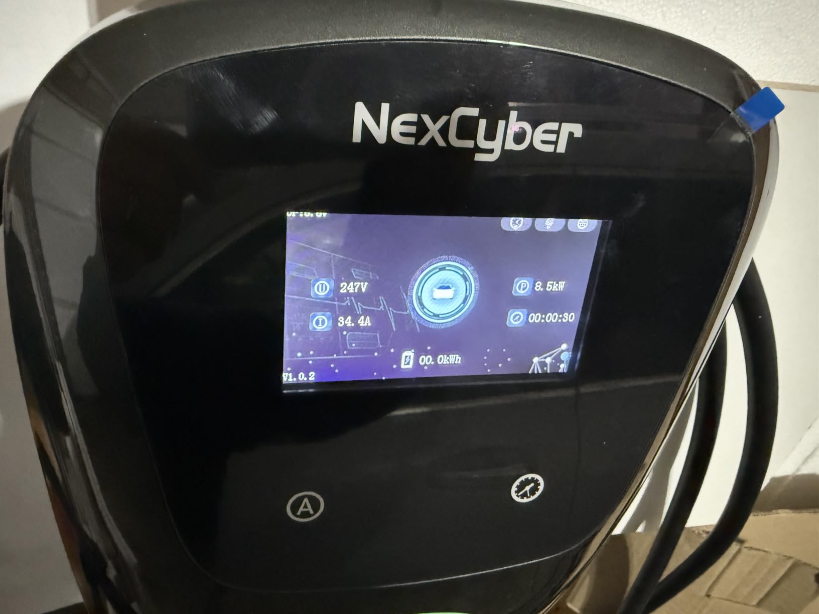 Level 2 EV Charger (WiFi APP/Plug-Play), 48A, 25ft Cable ETL Certified, Home Level 2 EVSE Car Charger w/ J1772 Connector, Electric Vehicle Charging Stations (Black, Nema 14-50P Plug) customer photo 2