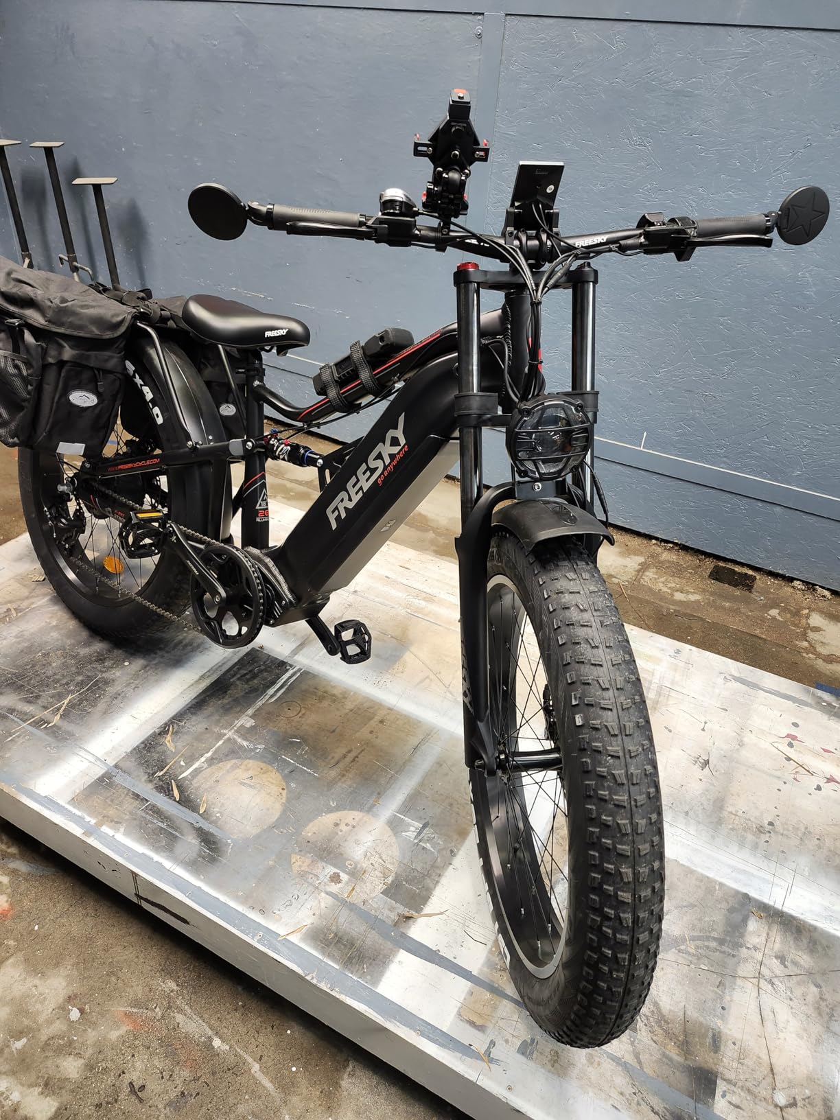 FREESKY Swift Horse Pro 2025 Electric Bike with 3500W BAFANG Motor, 48V 30Ah Samsung Cells Battery, 26