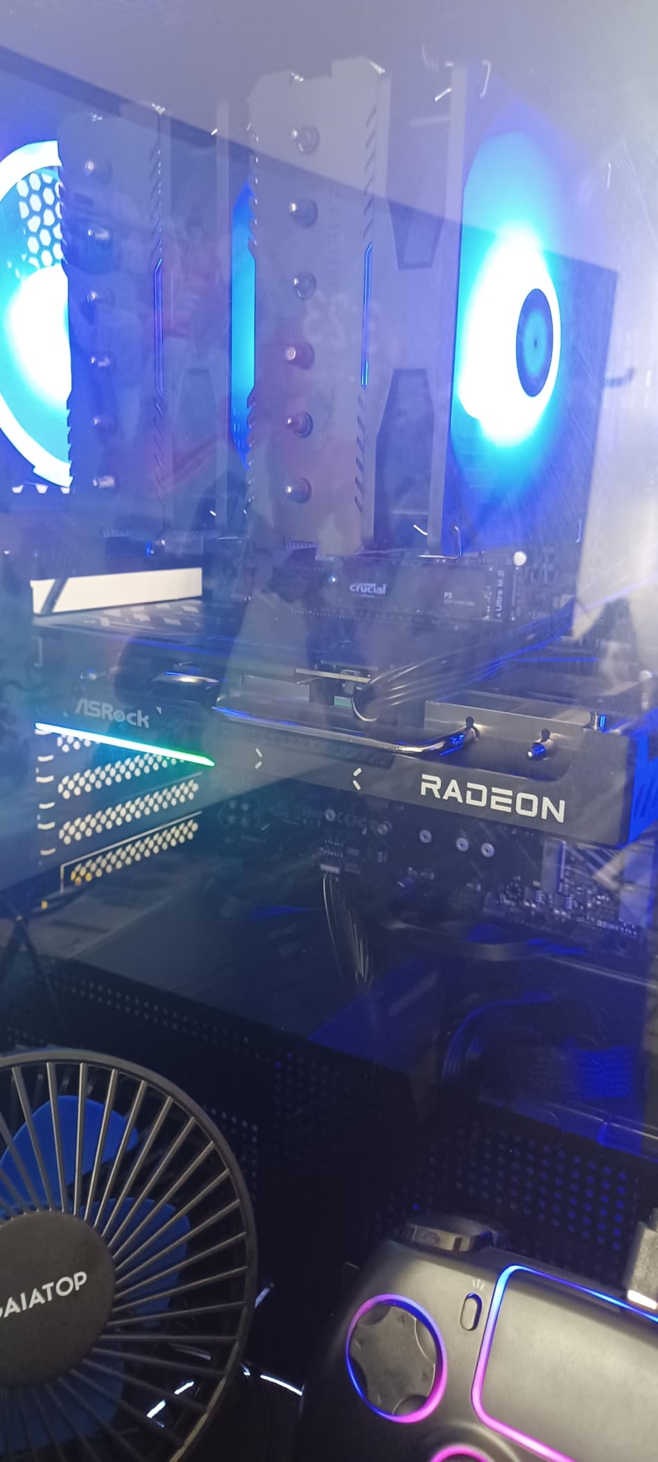 ASRock Radeon RX 9060 XT Challenger 16GB GDDR6 OC Graphics Card | 3300 MHz Boost | Dual Fan | 0dB Cooling | Metal Backplate | PCIe 5.0 customer photo 2