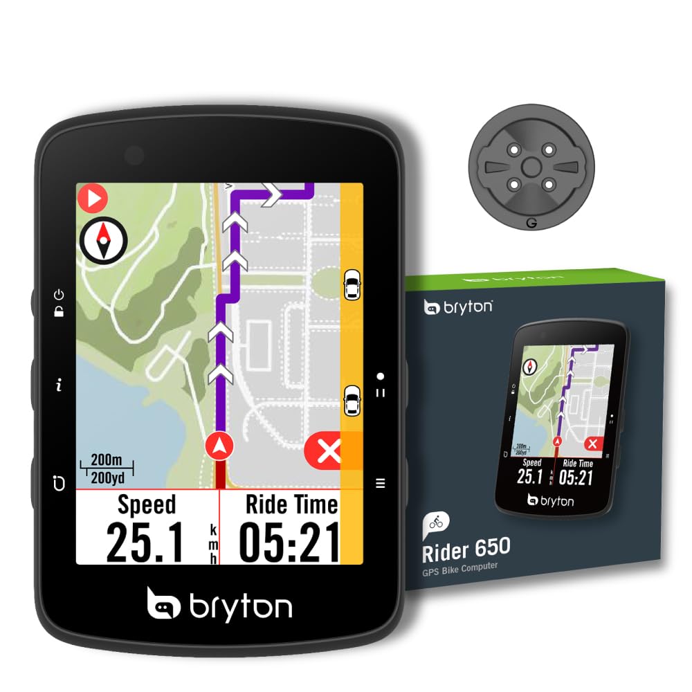 Bryton Rider 650 2.8 Inch Color LCD Touchscreen GPS Bike/Cycling Computer, Preloaded USA Map, Compatible with Bike Radar, 33hrs Long Battery Life, Navigation with Turn-by Turn Follow Track Waterproof customer photo 1