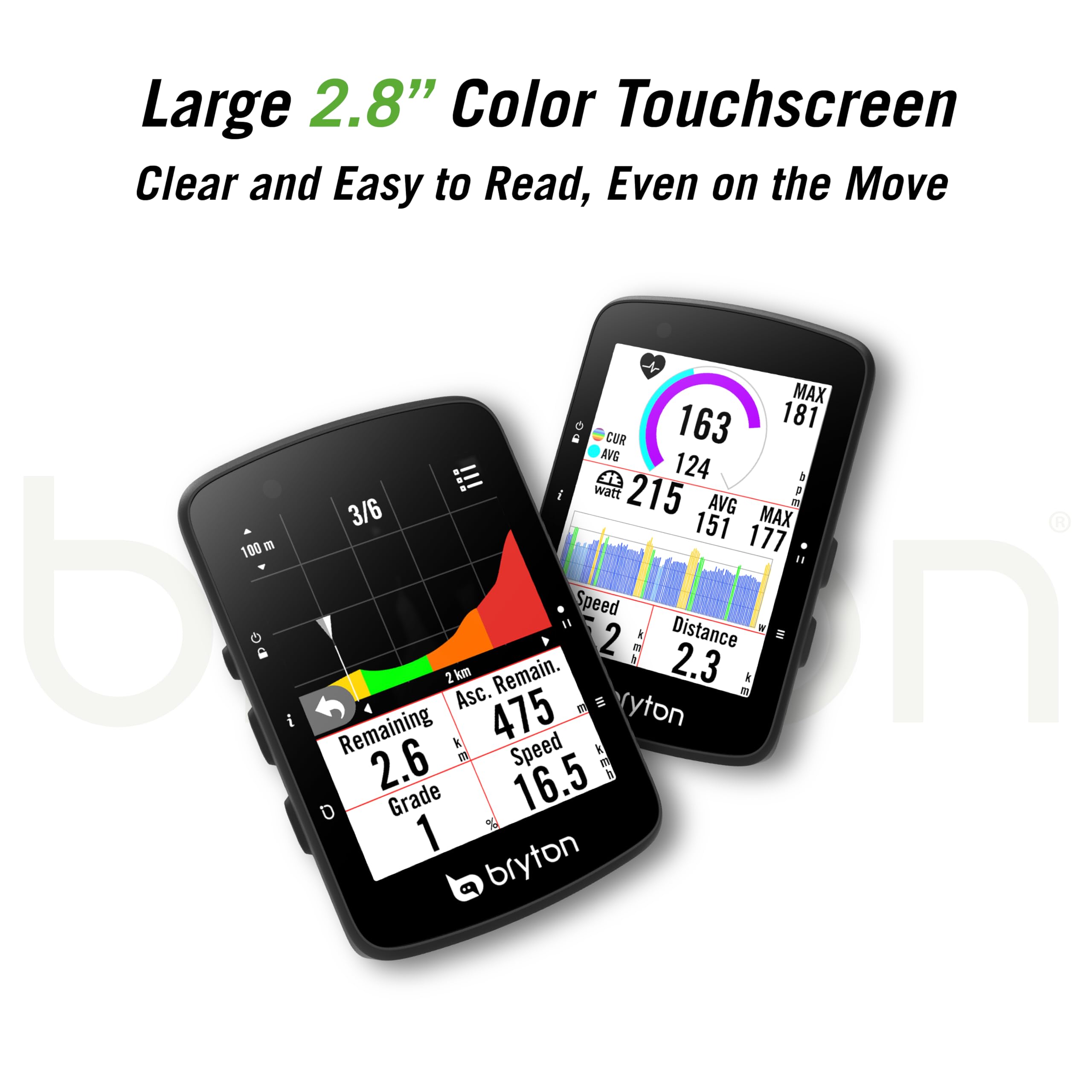 Bryton Rider 650 2.8 Inch Color LCD Touchscreen GPS Bike/Cycling Computer, Preloaded USA Map, Compatible with Bike Radar, 33hrs Long Battery Life, Navigation with Turn-by Turn Follow Track Waterproof customer photo 2