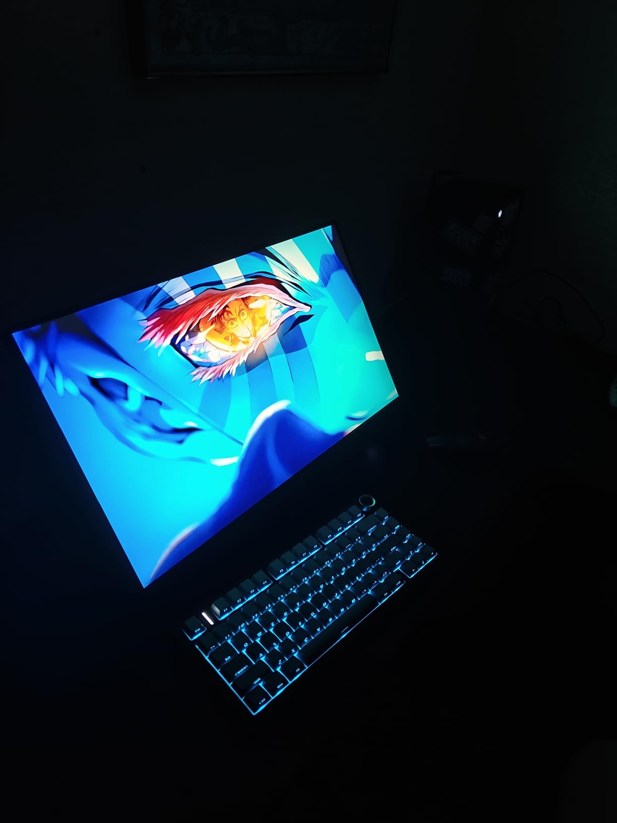 KOORUI 24 Inch Gaming Monitor 144Hz Full HD 1920 x 1080p IPS Ultra-Slim Display with HDMI VGA, Adaptive Sync, 99% SRGB, VESA 100x100mm, Eye Care, Tilt, HDMI 2.0, Black, E2411K customer photo 2