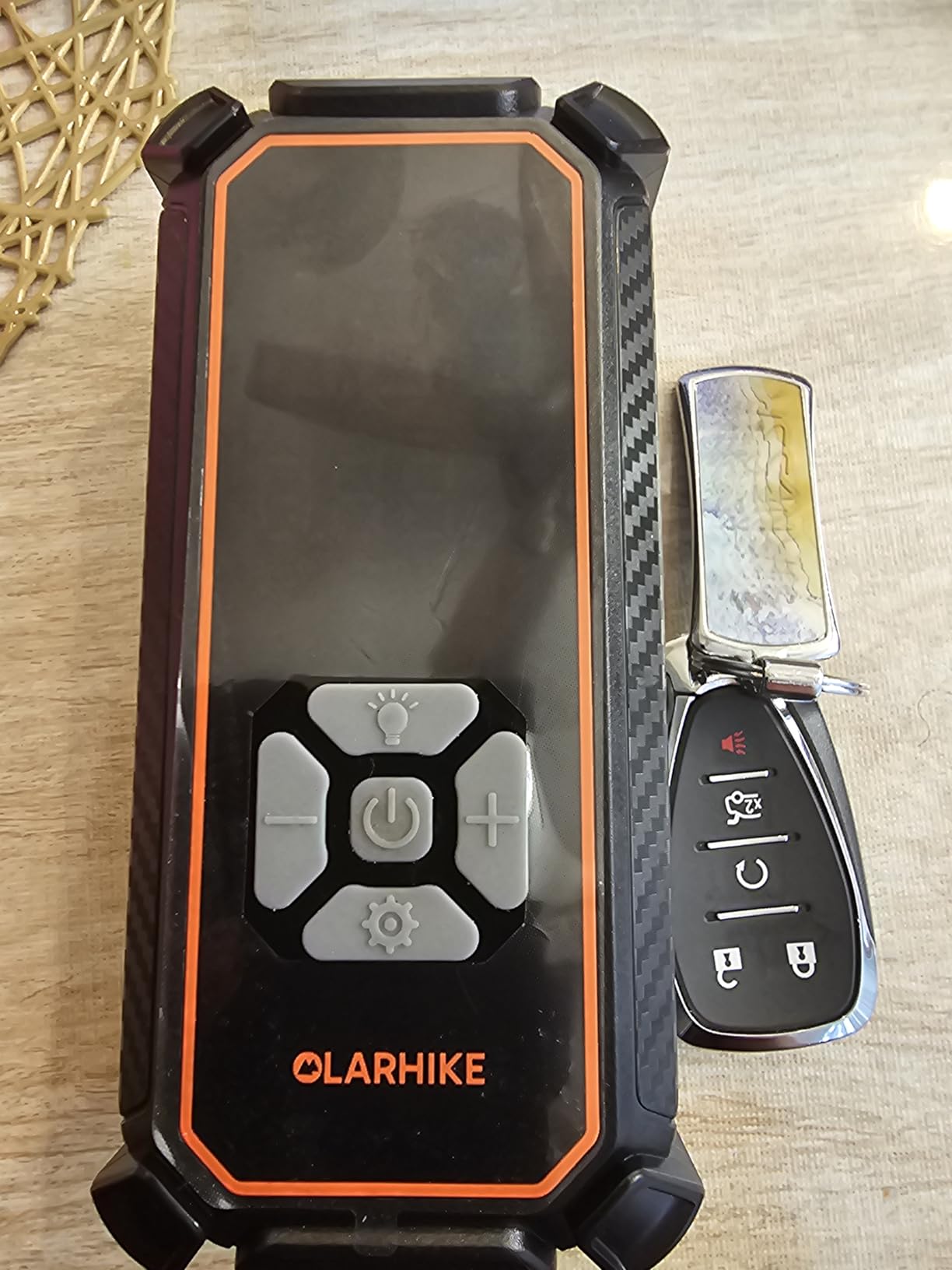OlarHike Tire Inflator Portable Air Compressor, Lightning-Fast Inflation, Dual Power - 6000mAh & 12V DC, Cordless Air Pump for Car Tires, Bikes, Motorcycle, Balls with LED & Digital Pressure Gauge customer photo 2