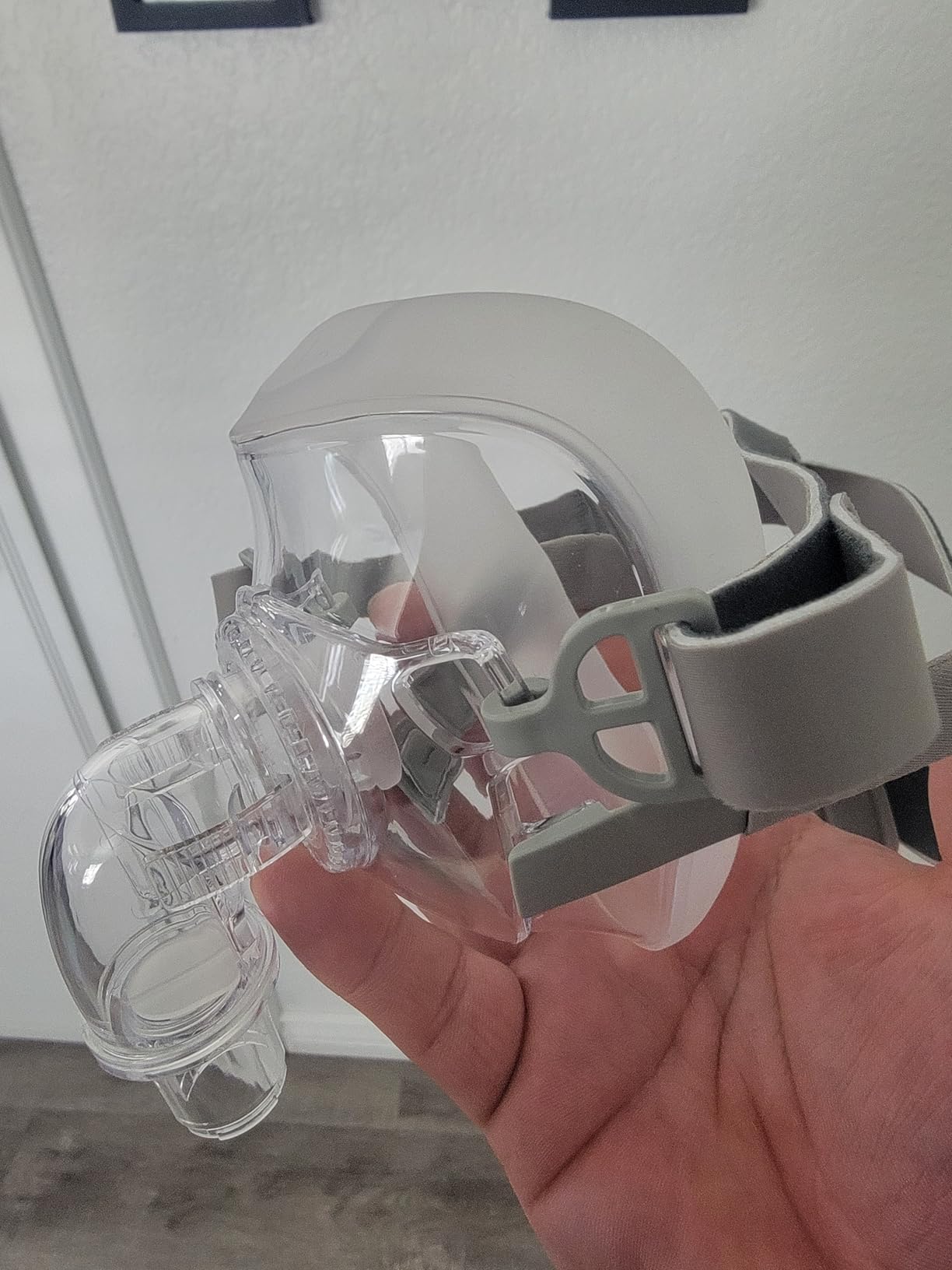 Full Face CPAP Masks with Headgear, Replacement Mask Set for F20, TMS Comfort Series Nasal CPAP MASK. cpap mask, Comfortable Design, Great Value Bundle,Large customer photo 2