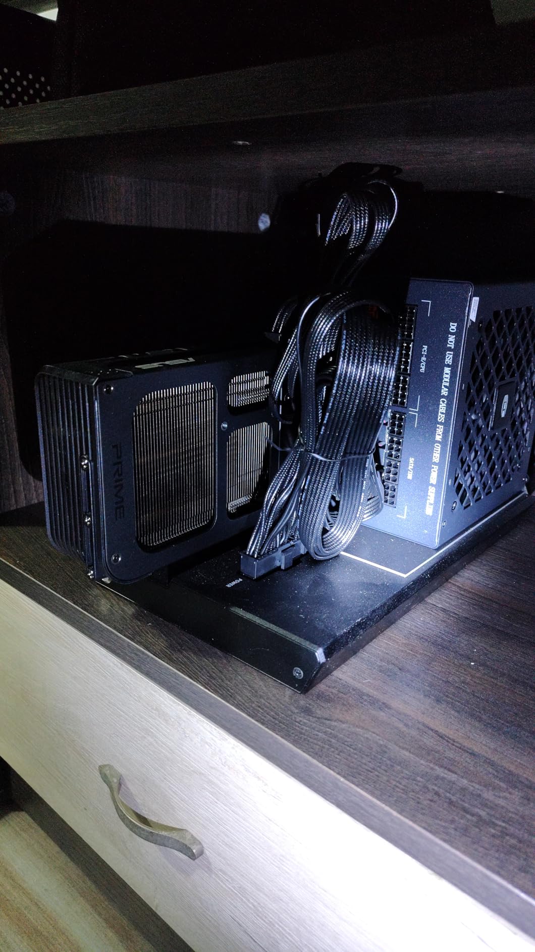 PCCOOLER PSU Fully Modular Power Supply, 750W ATX 3.1, 80 Plus Gold Certified, PCIe 5.1 12V-2×6, Japanese Capacitors, Ultra-Flexible Cables, 5-Year Warranty(KN750) customer photo 1