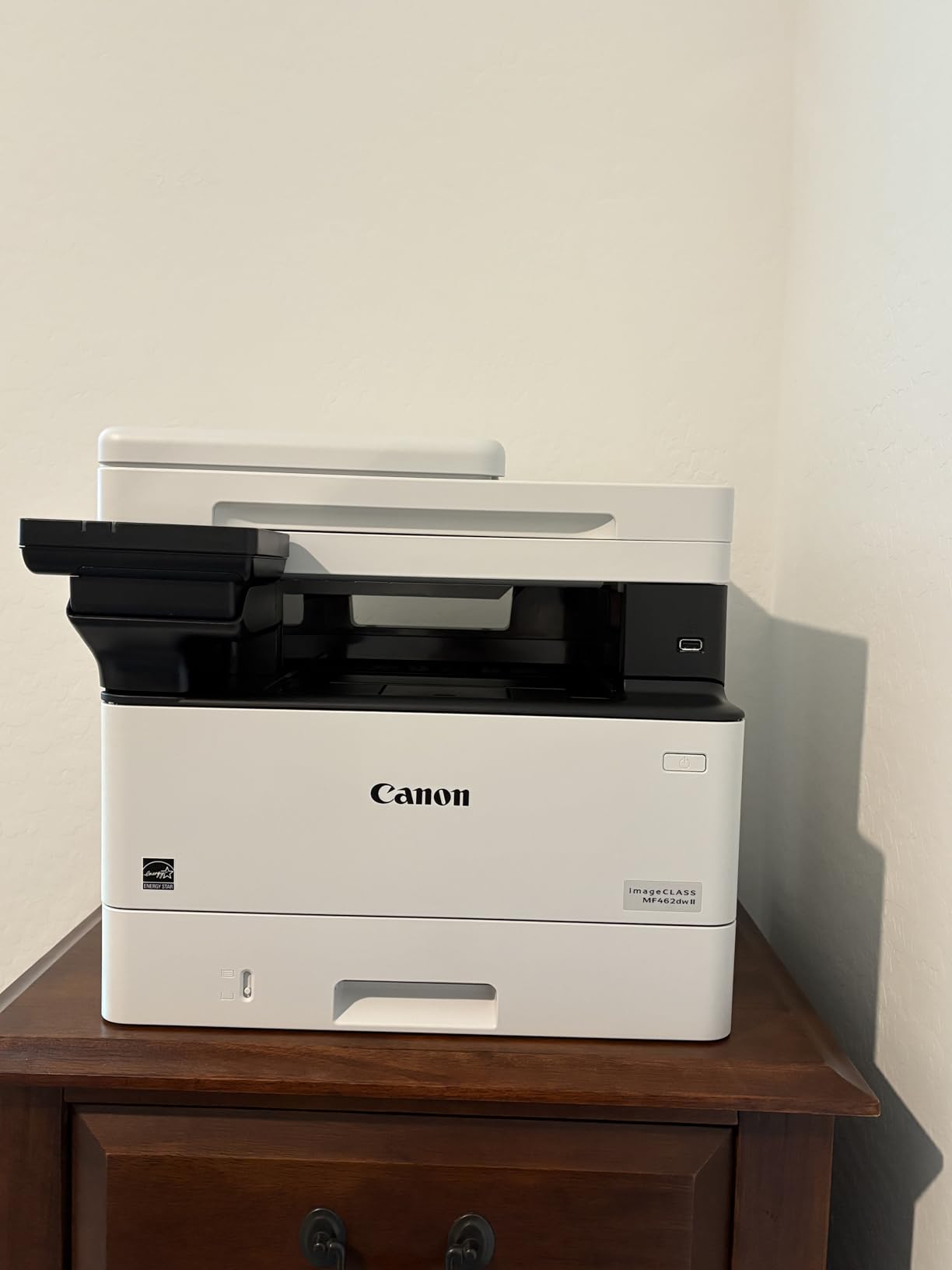 Canon imageCLASS MF462dw II - Wireless Black & White Laser Printer with Print, Copy, Scan, Fax, 3 Year Limited Warranty, 37 PPM customer photo 2