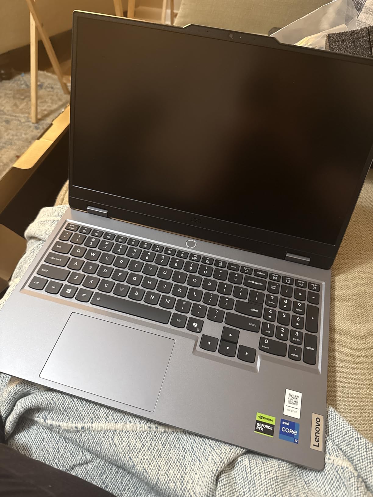 Lenovo LOQ Essential - AI-Powered Student Gaming Laptop - Intel® Core™i5-12450HX - 15.6