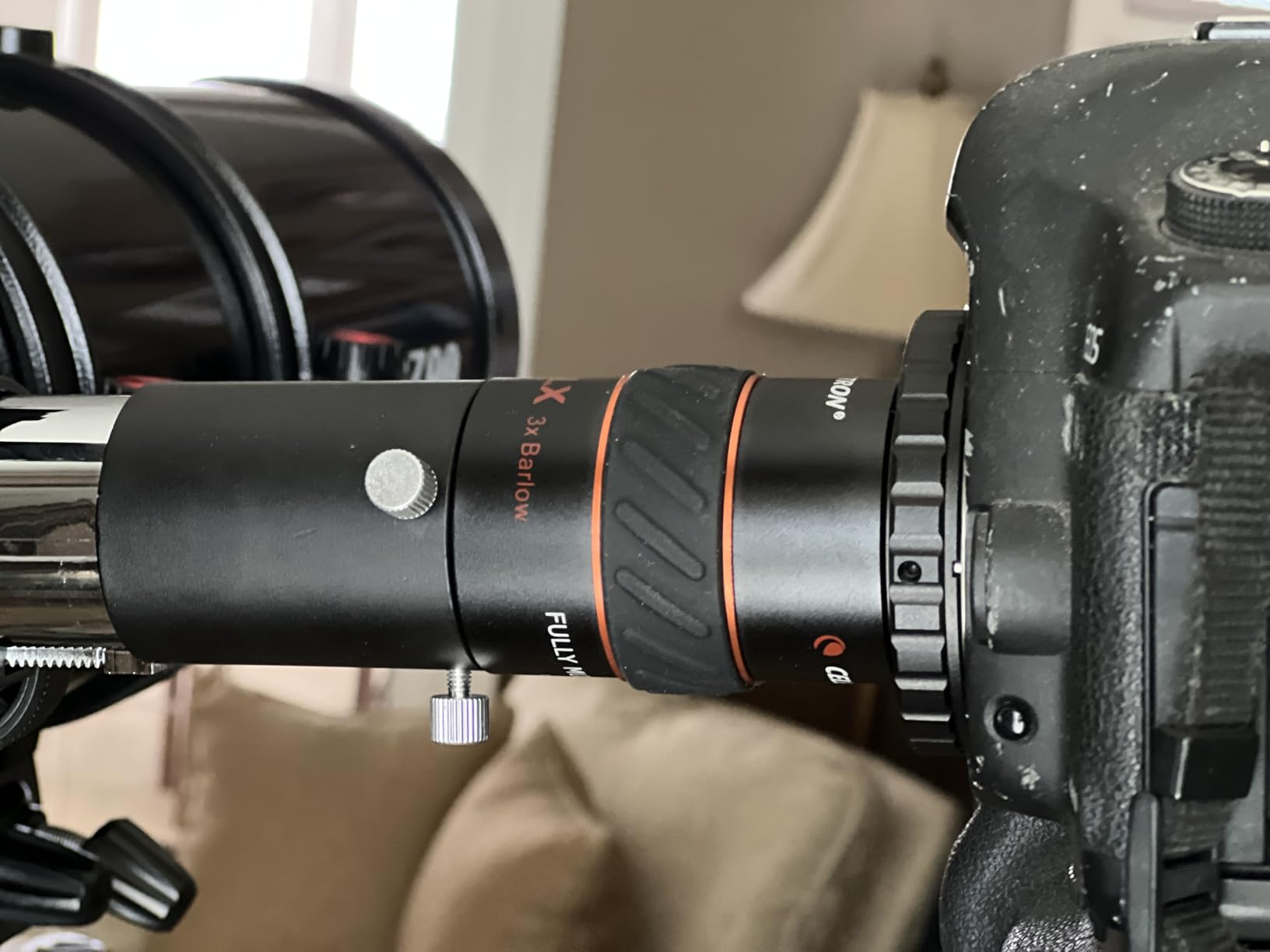 MEEZAA Telescope, 150EQ Newtonian Reflector Telescope for Adults Astronomy Beginners, Professional Astronomical Telescopes with Equatorial Mount, Phone Adapter, Tripod, Moon Filter and Large Carry Bag customer photo 2