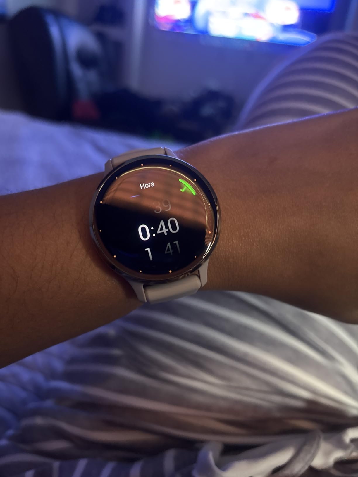 Garmin Venu 3 Health and Fitness GPS Smartwatch Slate Bezel/Black Band (45mm) - (Renewed) customer photo 1