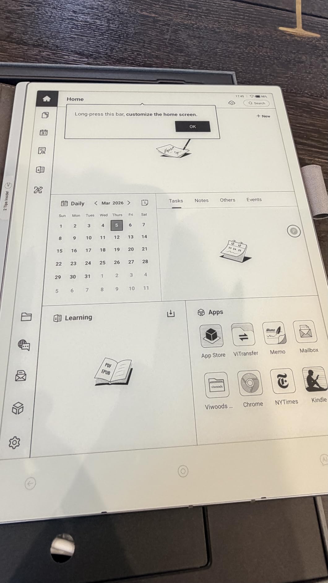 VIWOODS Upgraded Bundle with AiPaper, Stylus Pro and 5 Nibs, Carta 1300 AI E Ink Tablet, 10.65 inch 300PPI customer photo 1