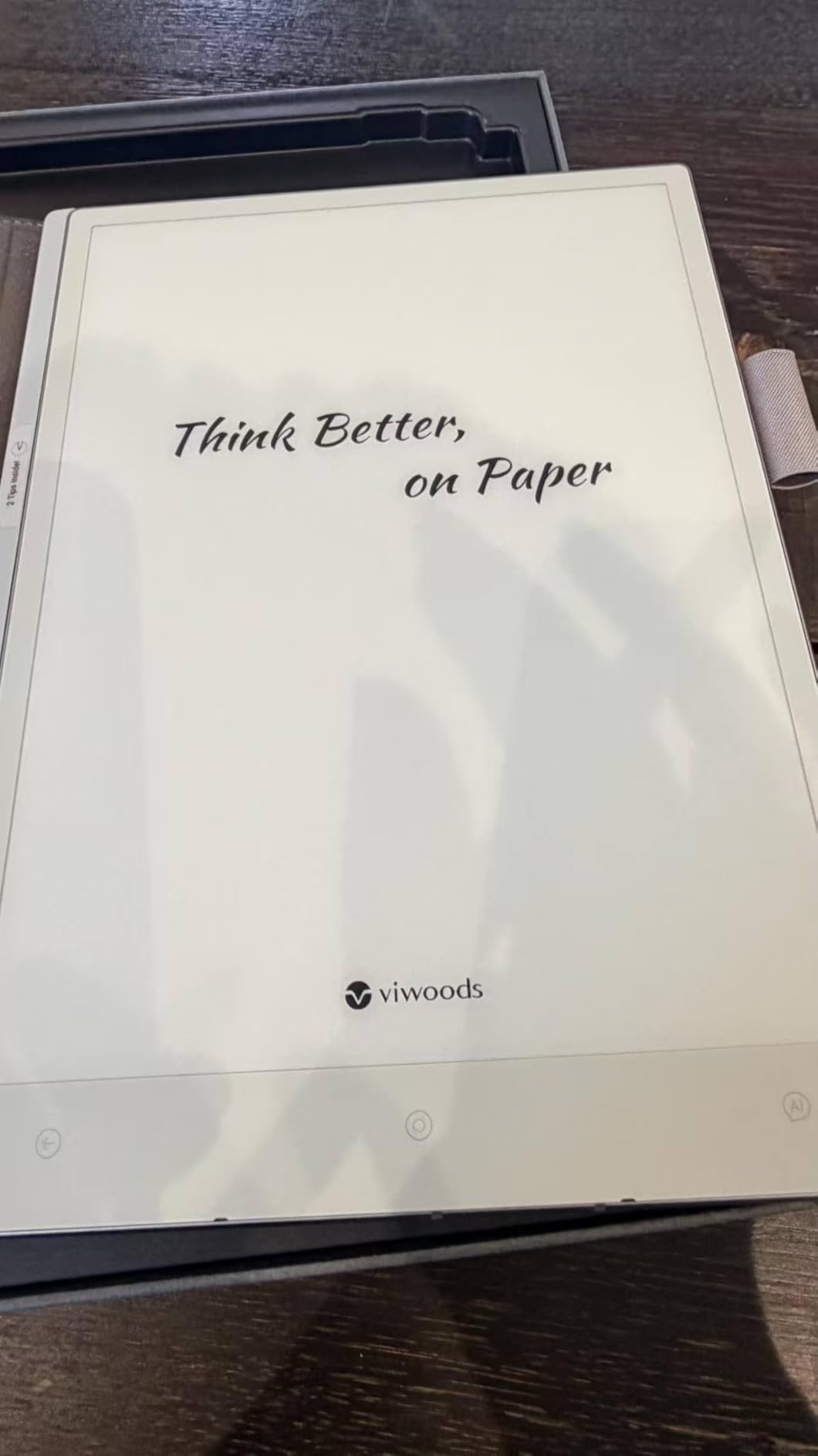 VIWOODS Upgraded Bundle with AiPaper, Stylus Pro and 5 Nibs, Carta 1300 AI E Ink Tablet, 10.65 inch 300PPI customer photo 2
