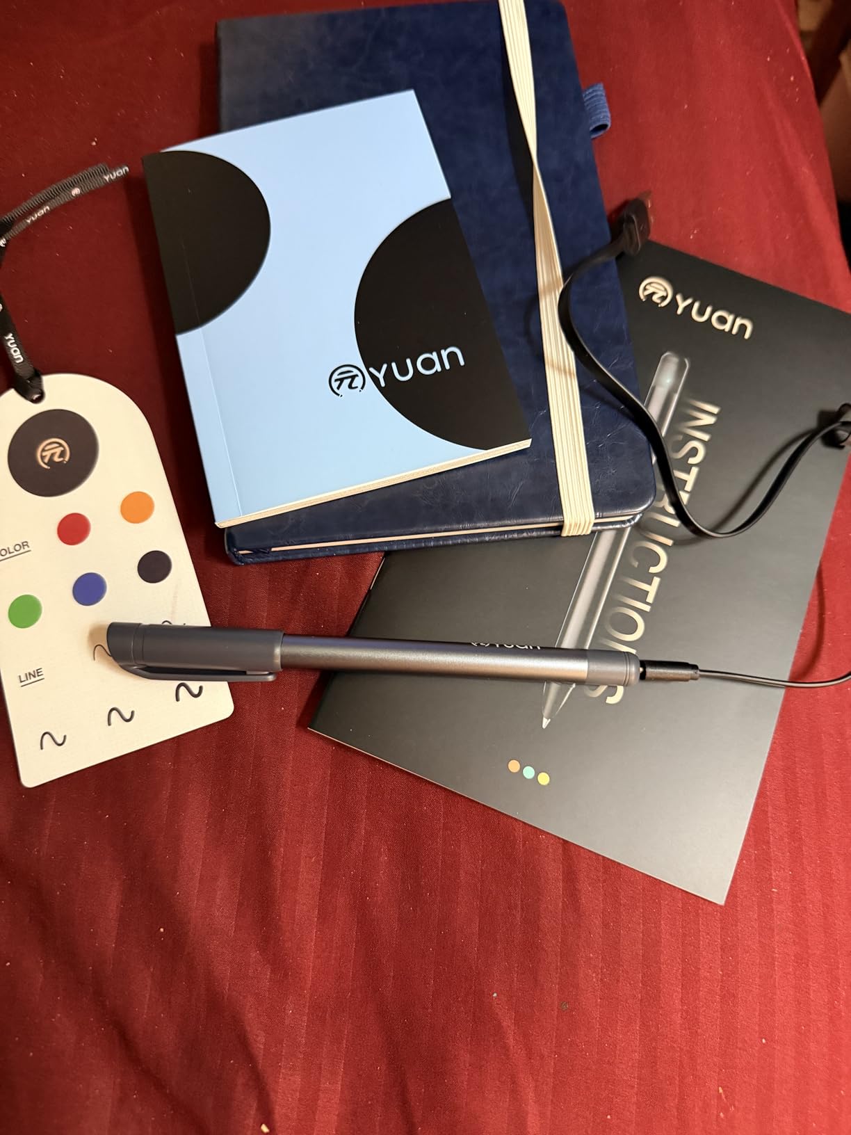 Yuan Smart Digital Notebook with Pen, Smart Pen for Note Taking Real-Time Sync-to-Digital, Smart Writing for Meeting Class Creation, Digitizing, Store, and Share Handwritten Notes via App customer photo 2