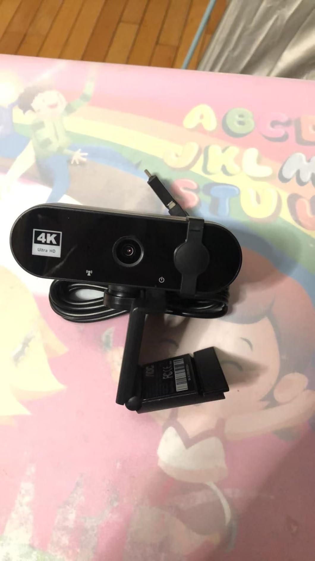 AOC 4k Webcam for PC with Microphone, Computer Camera with Noise Cancellation, Privacy Cover, 99° FOV, Plug & Play USB Webcam for Streaming, Conferencing, Zoom, Skype, Facetime, Laptop, PC, Skype customer photo 2