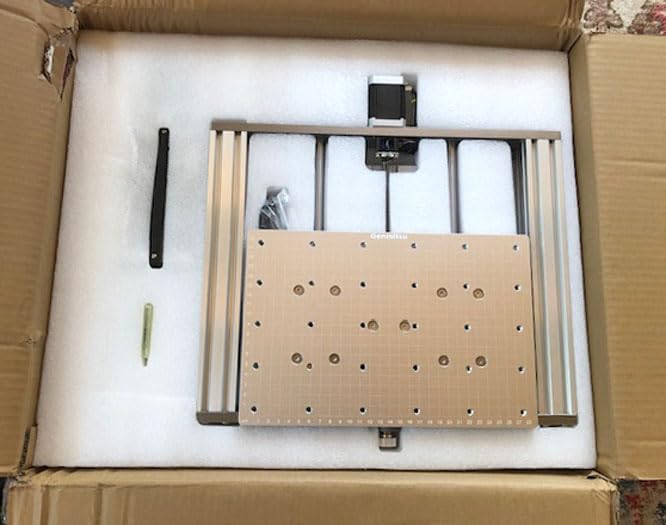4040 CNC Router Machine with Linear Guide & Ball Screw Motion, Achieve ±0.005mm Accuracy for High Precision Metal Aluminum Copper Wood Acrylic PCB Engraving customer photo 1