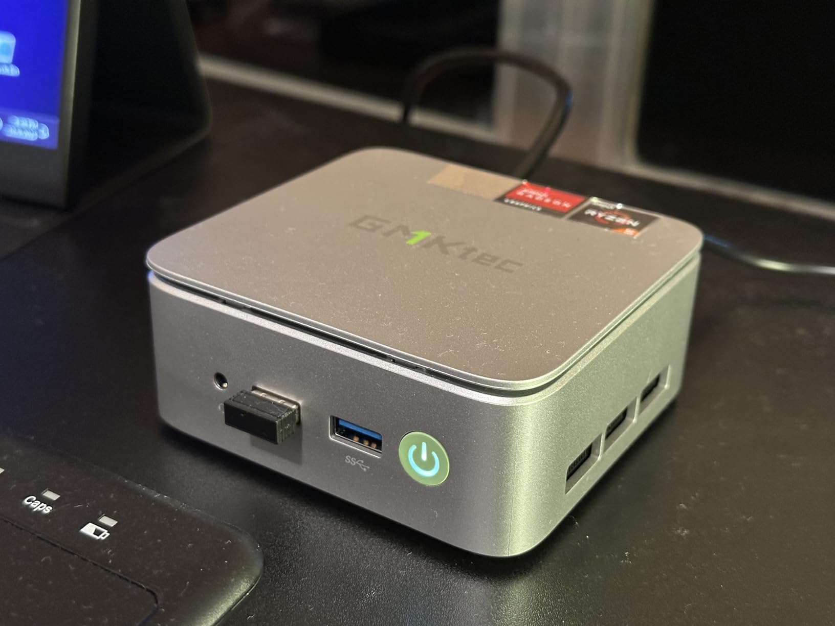 GMKtec G10 Mini PC Ryzen 5 3500U (Beats N150/N97), 16GB RAM 512GB SSD, 2.5GbE LAN for Desktop Office Home Business HTPC Proxmox, Triple 4K Display, WiFi, BT, USB-C, DP, HDMI 2.1 (Black) customer photo 1