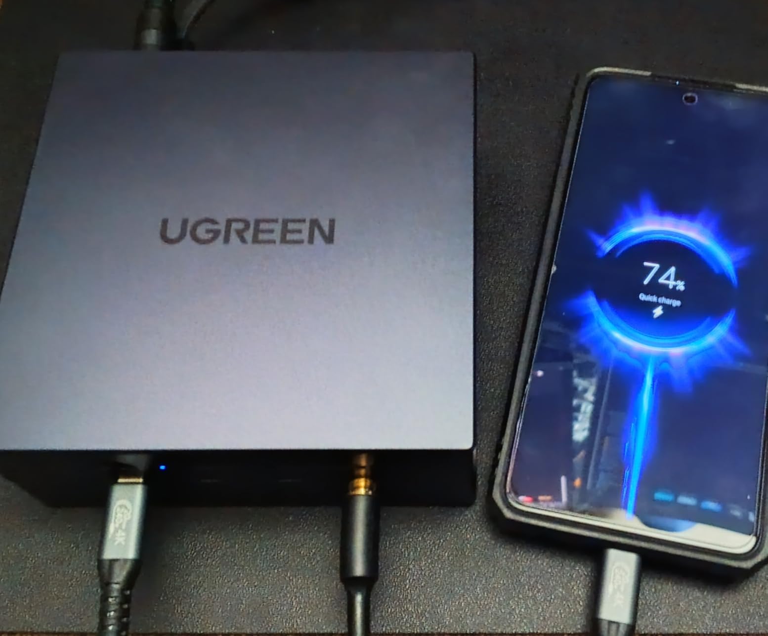 UGREEN Maxidok Thunderbolt 5 Dock Revodok 17 in 1, 120Gbps, M.2 SSD Slot, 3×TBT5, Single 8K/Dual 6K60Hz Display, 240W Total Charging, 2.5G, SD 4.0, 3.5mm Audio Docking Station for MacBooks & Windows Laptops customer photo 2
