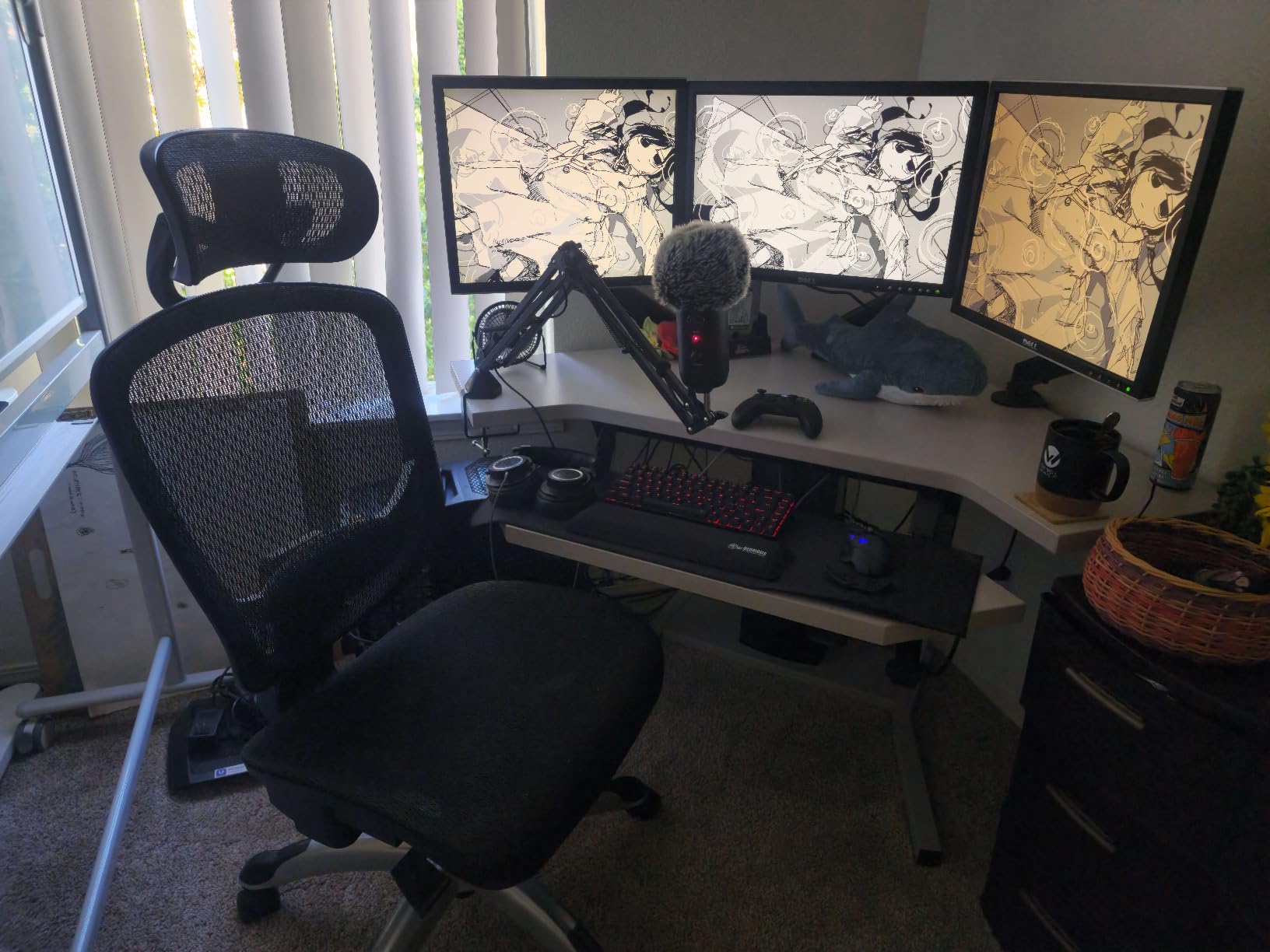 STAPLES Ergonomic Task Chair, Mesh, Ergonomic, Lumbar Support, Swivel, Black customer photo 2