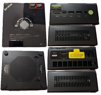 GMKtec M5 Ultra Gaming Mini PC Ryzen 7 7730U (Upgraded 7430U/ 5825U), 32GB RAM 512GB SSD Dual NIC LAN 2.5GbE Desktop Computers, Triple 4K Display, WiFi 6E, USB-C, BT 5.2, DP, HDMI 2.0 Blue customer photo 1