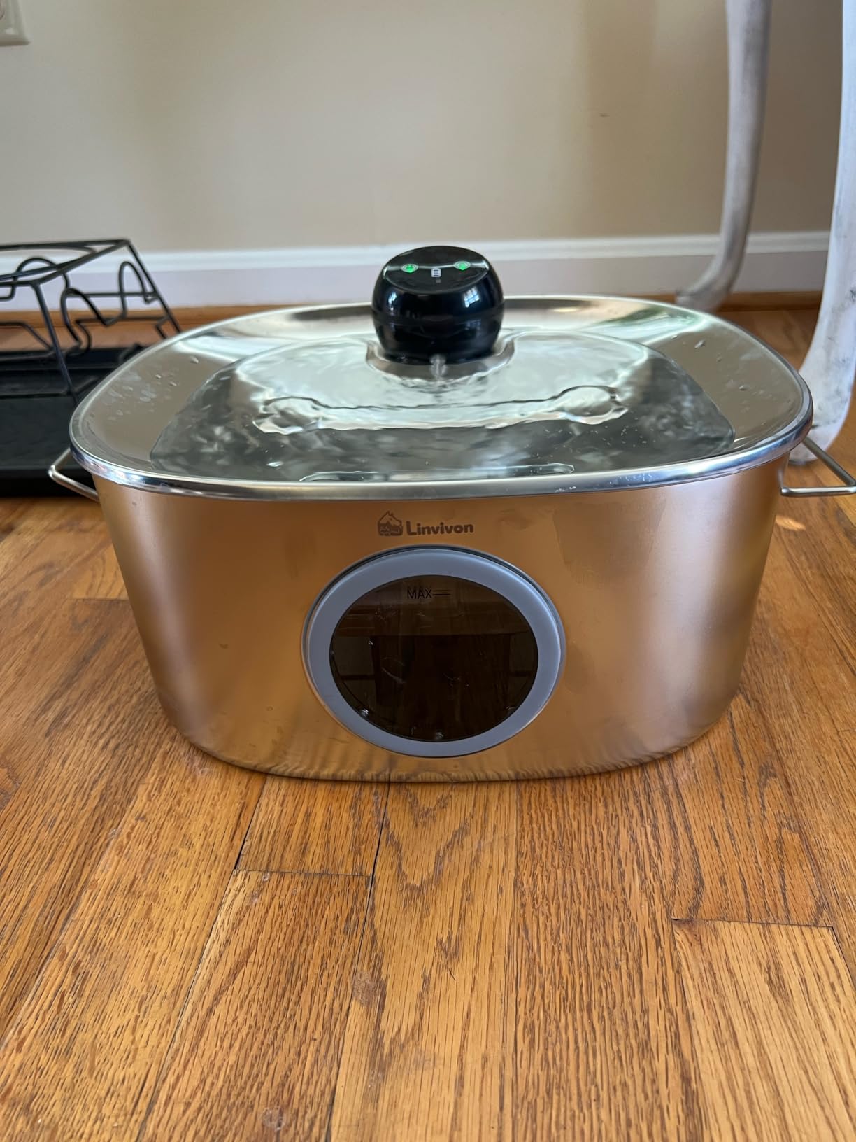 Dog Water Bowl Dispenser, 10L/2.64Gal/338 Oz Automatic Dog Water Fountain with APP & 2.4G WiFi, 5-Filtered Stainless Steel Pet Water Fountain Quiet for Large Dogs Inside and Multi-Pet Home customer photo 2