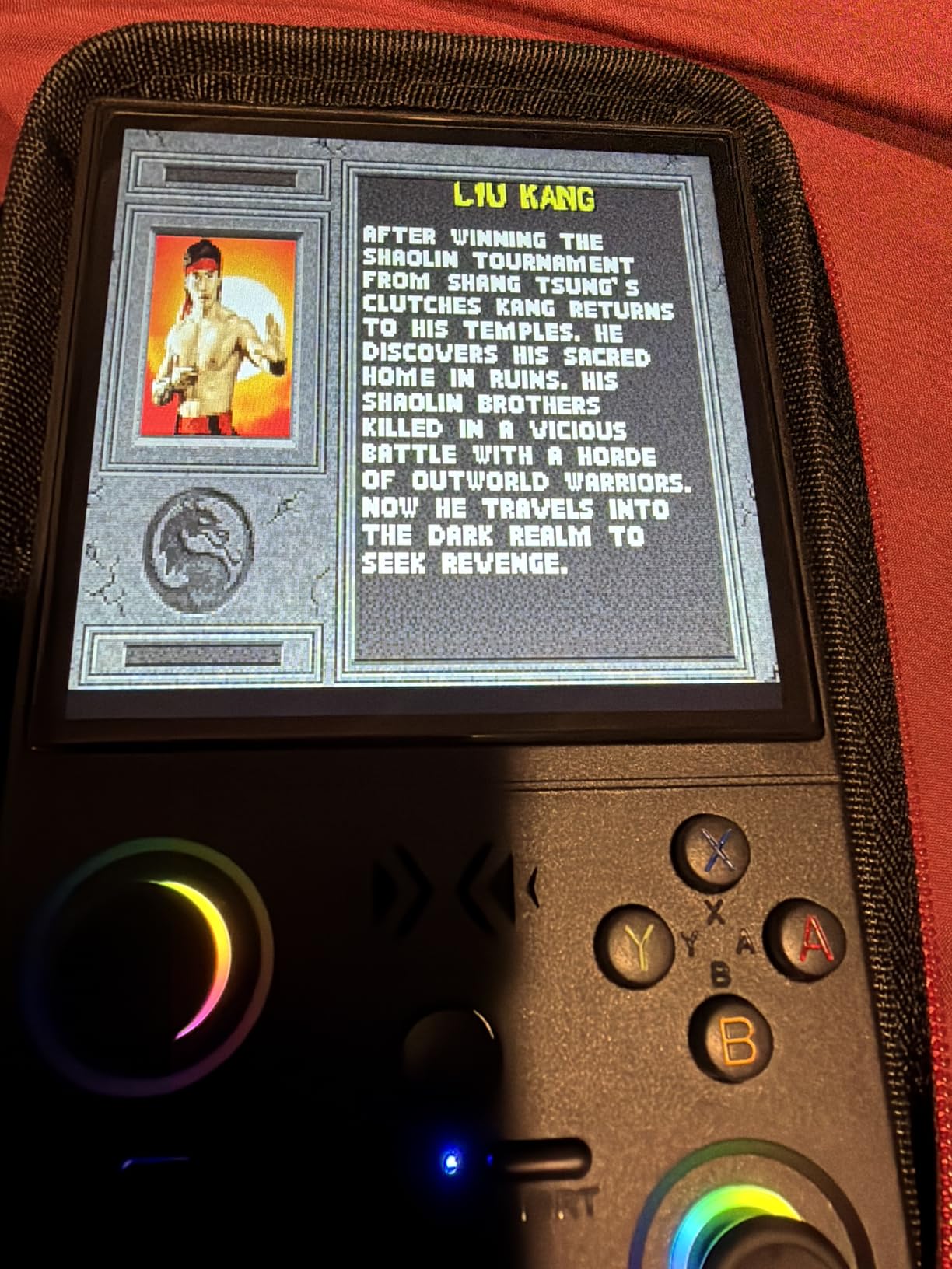 UYTGXEN XF40V Retro Handheld Game Console with 2*Detachable Long Joysticks, 4.0-Inch HD IPS Screen Retro Gaming Console, Preloaded Classic Games with Multiple Emulator, Pocket Video Gaming customer photo 2