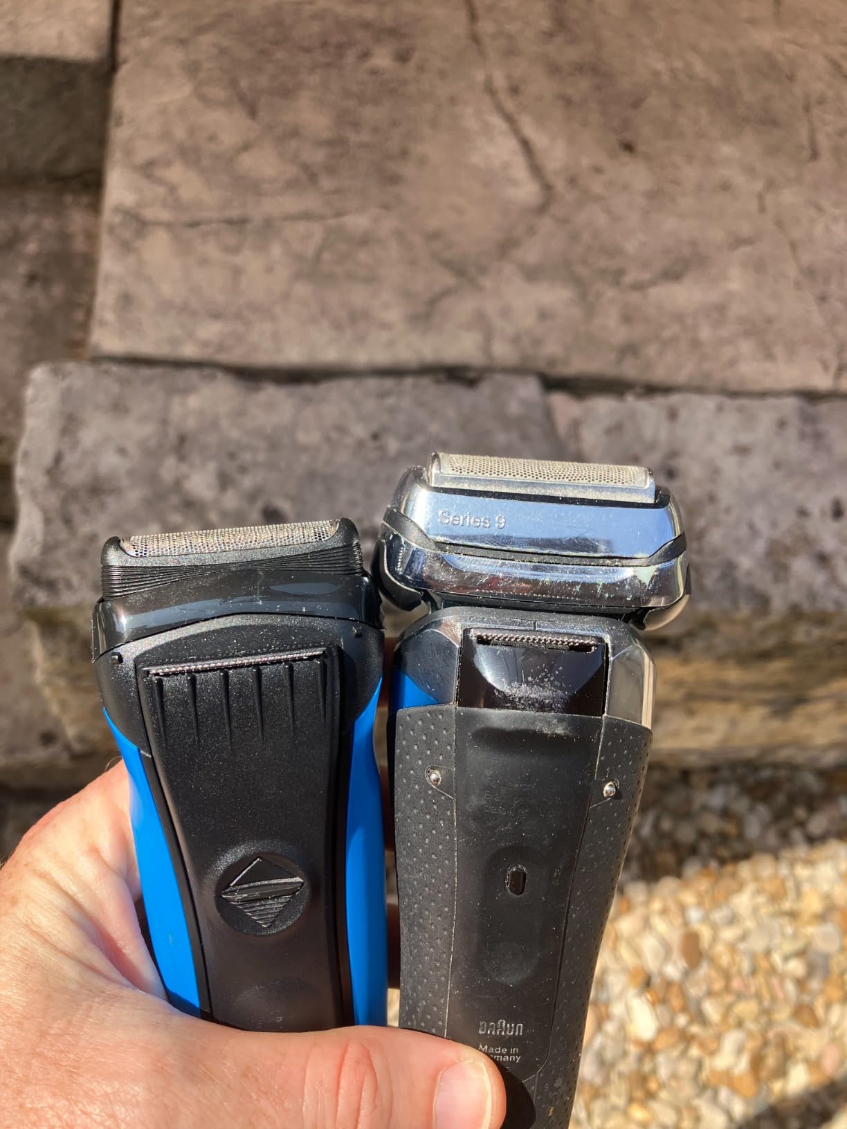 Braun Series 3 3010s Wet & Dry Electric Shaver for Men/Rechargeable Electric Razor, Blue customer photo 2