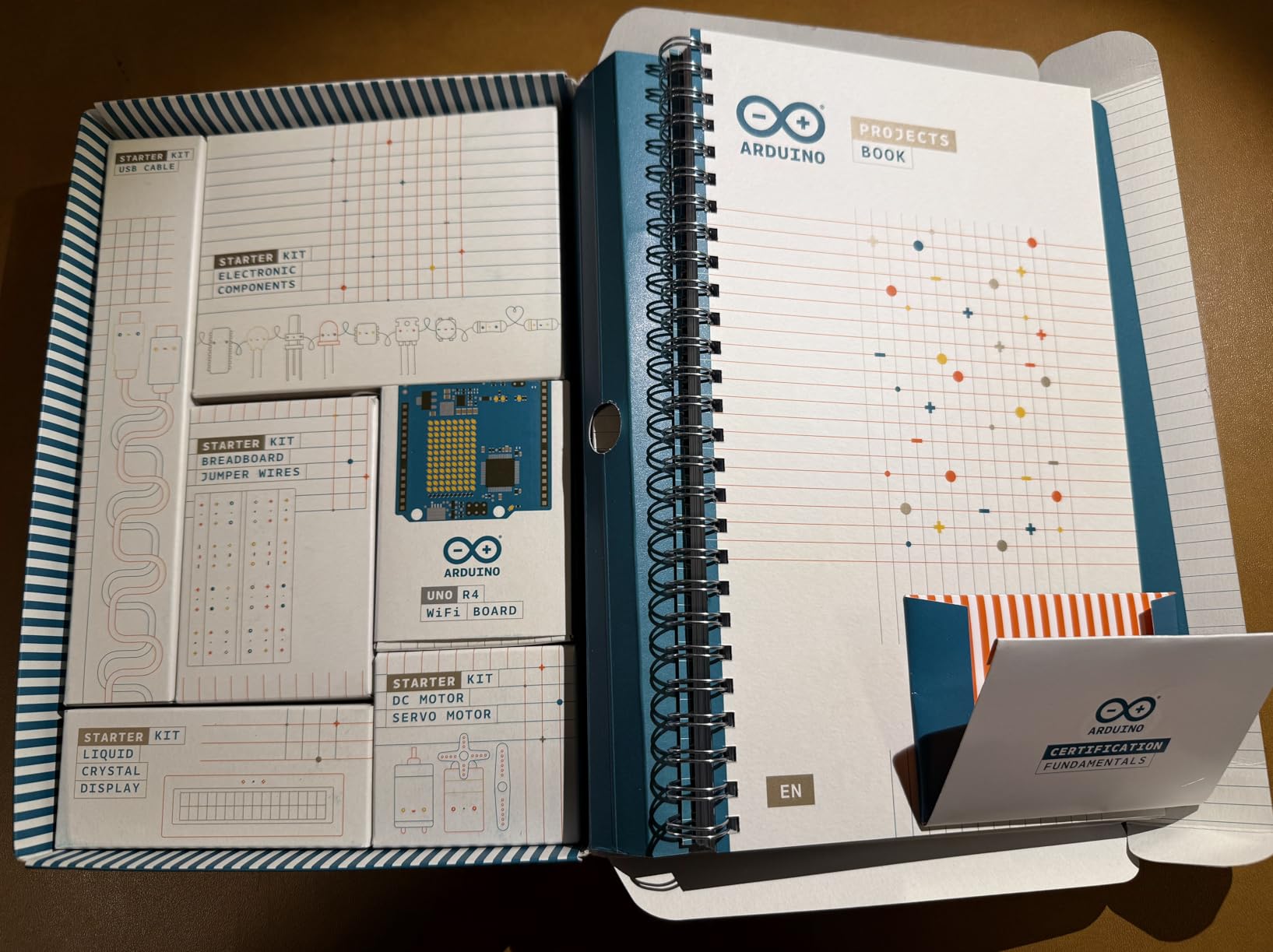 Arduino Starter Kit R4 [K000007_R4] - Learn Electronics and Coding with The UNO R4 WiFi Board, 13 Guided Projects customer photo 2