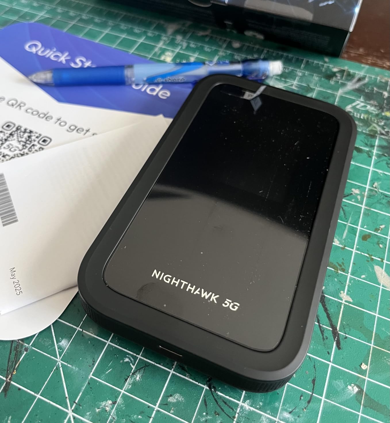 NETGEAR Nighthawk 5G Mobile Hotspot M7 with eSIM or SIM | Portable WiFi 7 Router for Travel in 140+ Countries | Supports 32 Devices | Unlocked 5G/4G LTE | 3.6Gbps Speed customer photo 1