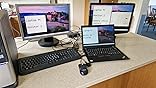 Displayport KVM Switch 2 Monitors 2 Computers 4K@144Hz USB3.0 KVM Switch for 2 Computers Share Dual Displays and 4 USB Devices Support Extended/Copy Mode with Desktop Controller customer photo 2