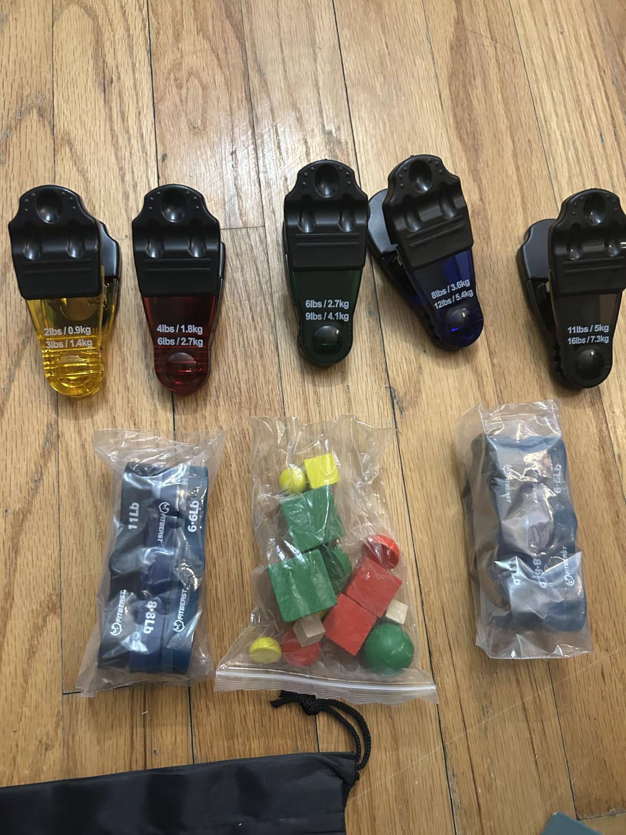 FitBeast Finger Exerciser Set, Pinch Clips & Finger Extension Bands for Hand Therapy, Grip Strength, Dexterity & Hand Rehab customer photo 2