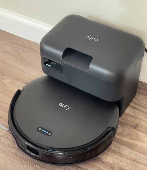 C10 Robot Vacuum Self Emptying, 8 Weeks Hands Free, Advanced Smart Mapping with LiDAR Navigation, 2.85-Inch Slim Design, Powerful Suction, Edge Expansion Brush for Pet Hair, Carpet Detection customer photo 1