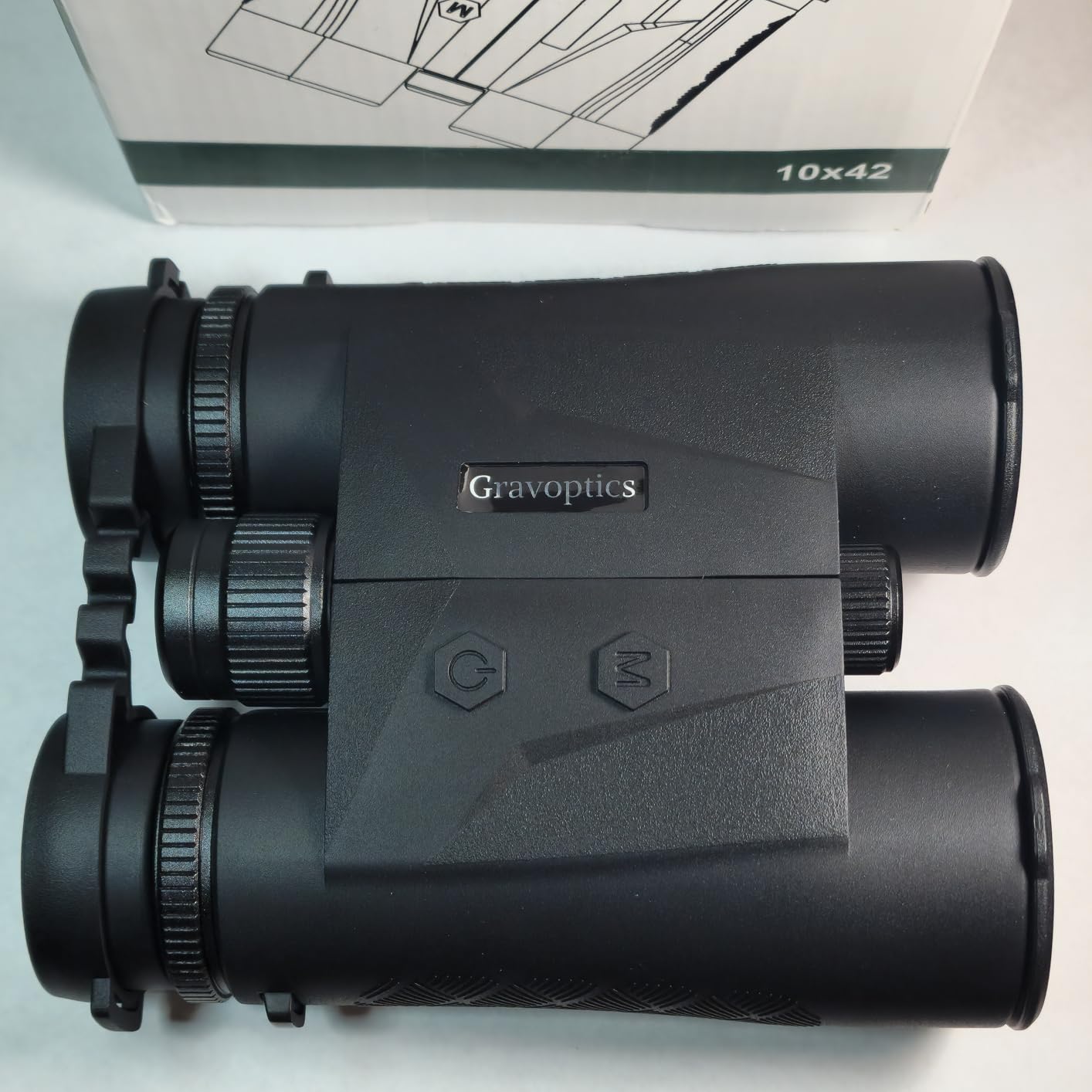 Rangefinder Binoculars for Hunting, 2624 Yard Long Range Laser Rangefinding 10x42 HD, Fast 0.15s IP65 Waterproof Accuracy ±0.5 Yard Range Finder Built in for Hunter/Shooting/Outdoor customer photo 2