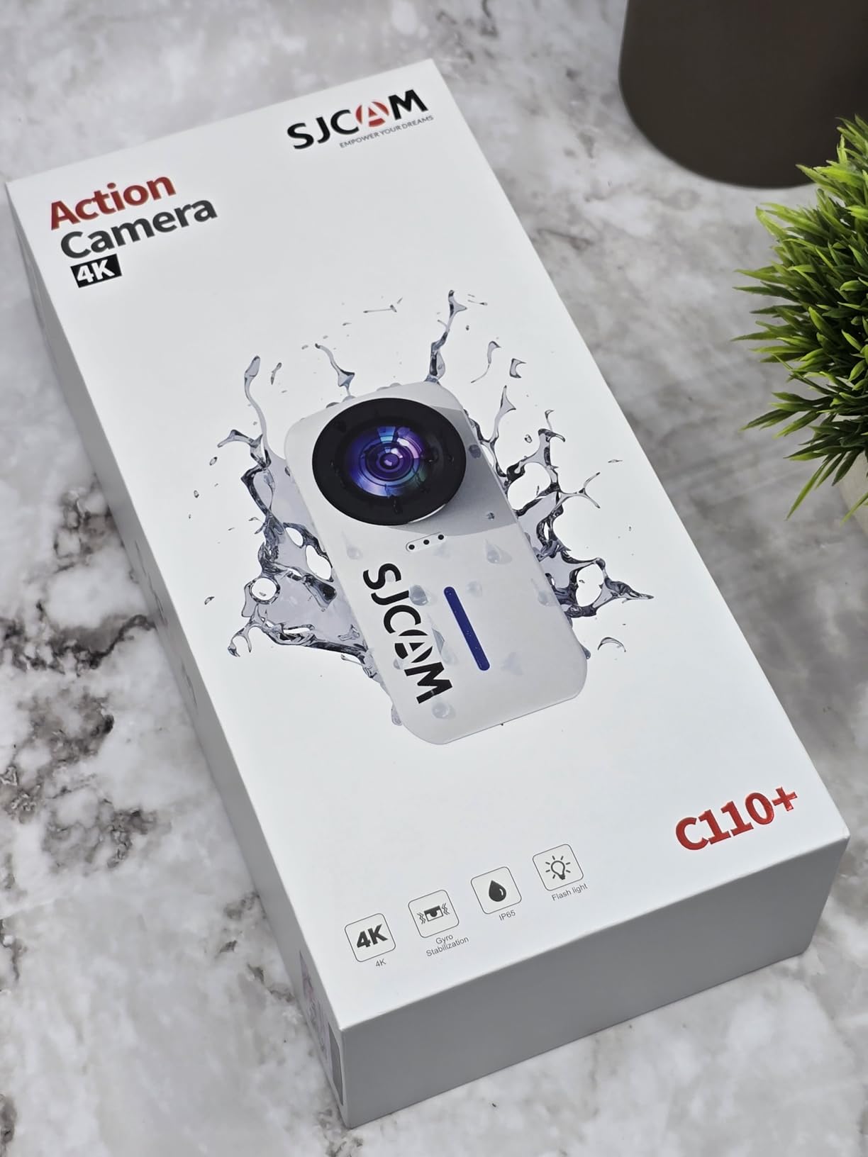 C110Plus POV Camera, 4K Mini POV Body Camera,170° FOV,6-Axis Stabilization, Waterproof,Wearable Action Camera for Underwater,Skiing,Biking,Kids,Helmet Mount customer photo 2