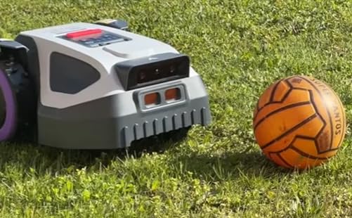 ANTHBOT M5 Robot Lawn Mower 1/8 Acre, Dual Vision+Full-Band RTK Robotic Lawnmower, No Perimeter Wire, App Control Obstacle Avoidance, 45% Slope, Cutting Height, Multi-Zone Mapping customer photo 1