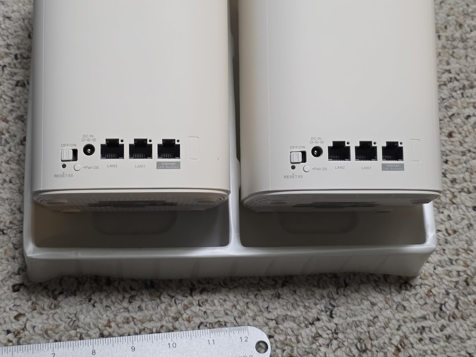 WAVLINK AX3000 WiFi 6 Mesh System 2 Pack - 2026 Latest, Up to 3.0 Gbps Speed & 5,000 Sq. Ft. Coverage, Replaces Wireless Router and WiFi Extender Signal Booster, Support Wired Backhaul, App Control customer photo 1