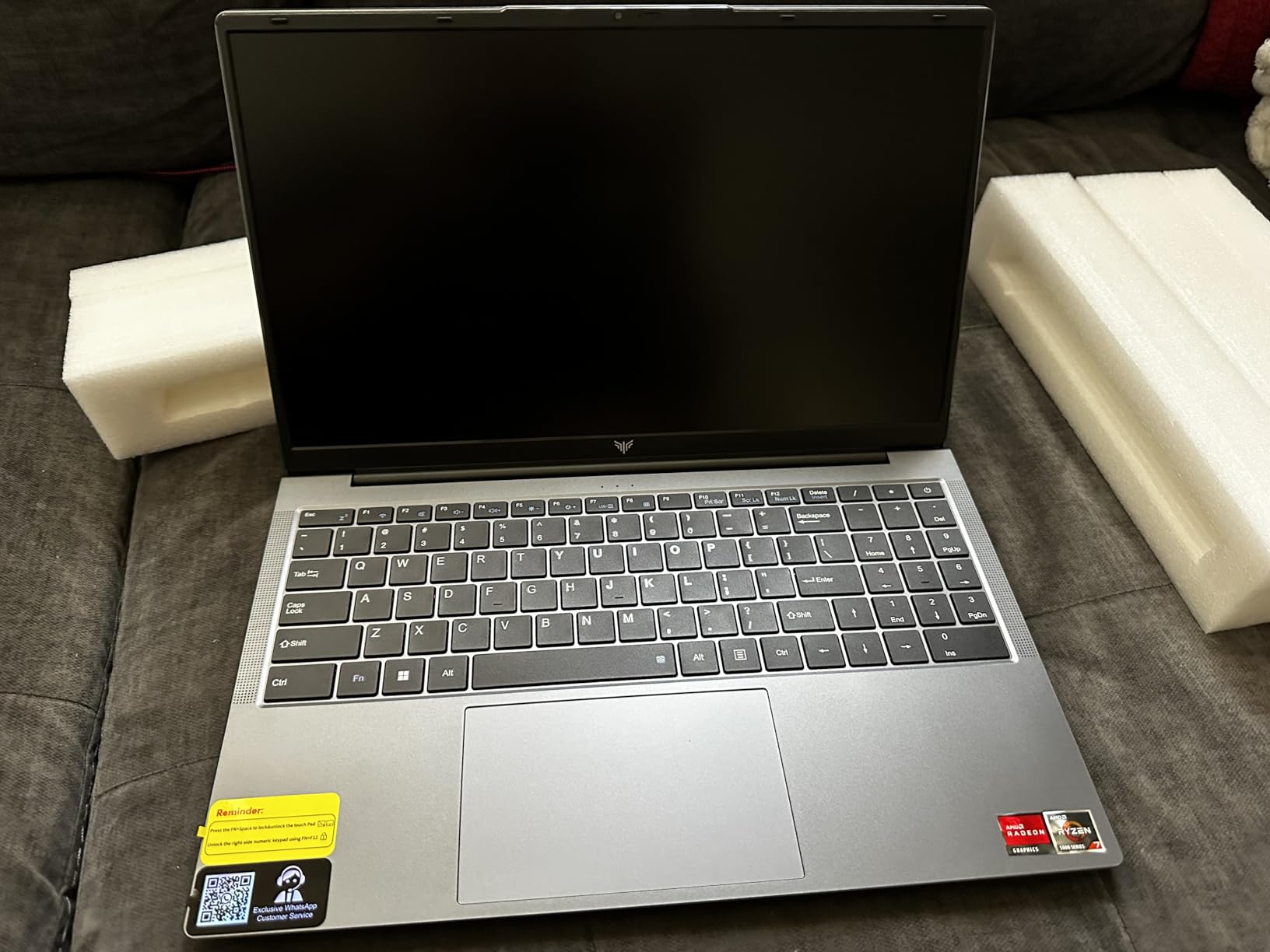 Light Gaming Laptop, 1TB NVMe SSD 16GB RAM Laptop Computer with AMD Ryzen 7 5825U (8C/16T, Up to 4.5GHz), 15.6inch Windows 11 Laptop, Radeon RX Vega 8 Graphics,WiFi 6 for Creative & Business customer photo 3
