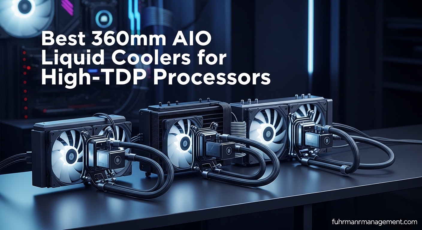 Best 360mm AIO Liquid Coolers for High-TDP Processors