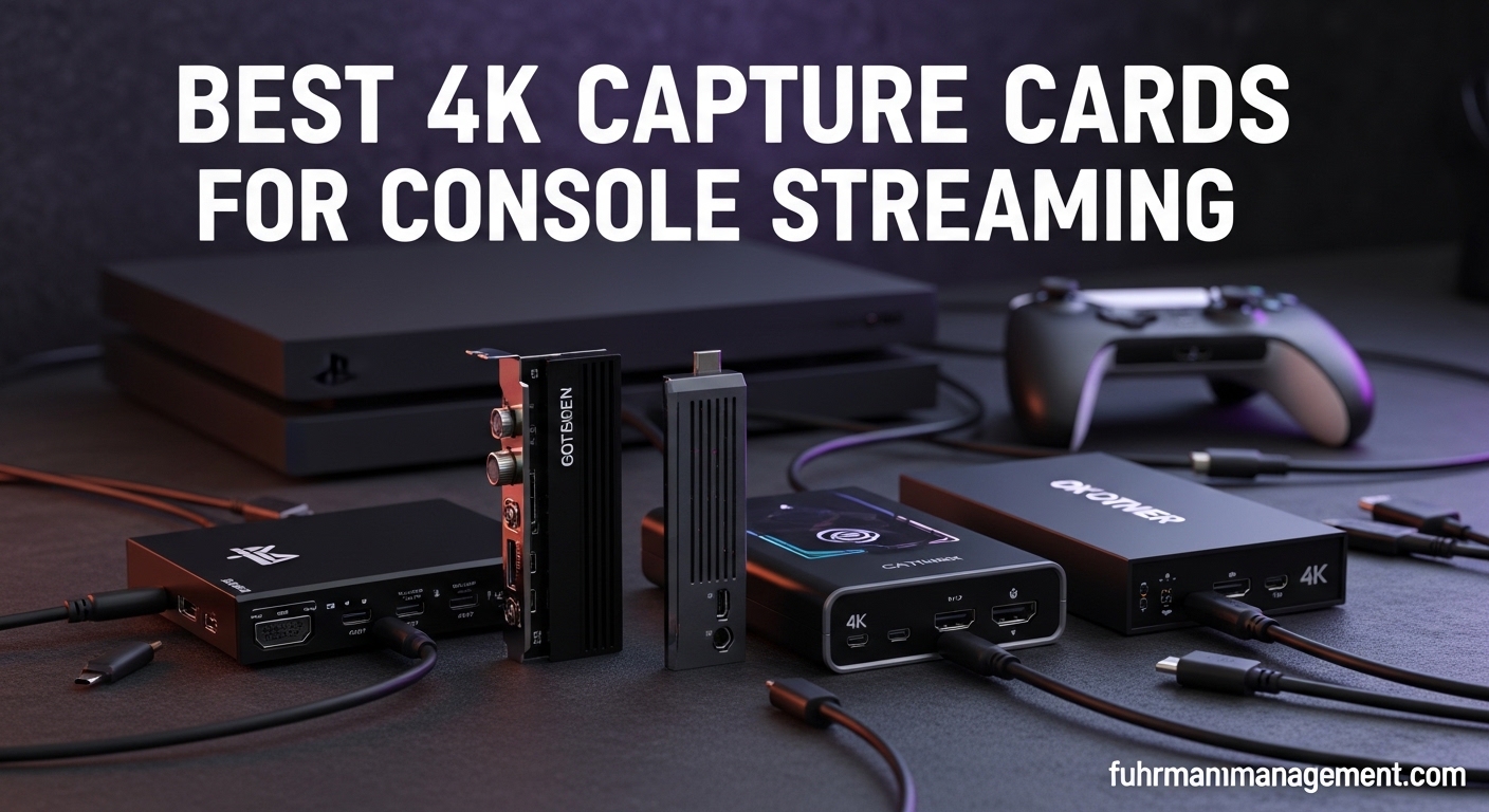 Best 4K Capture Cards for Console Streaming